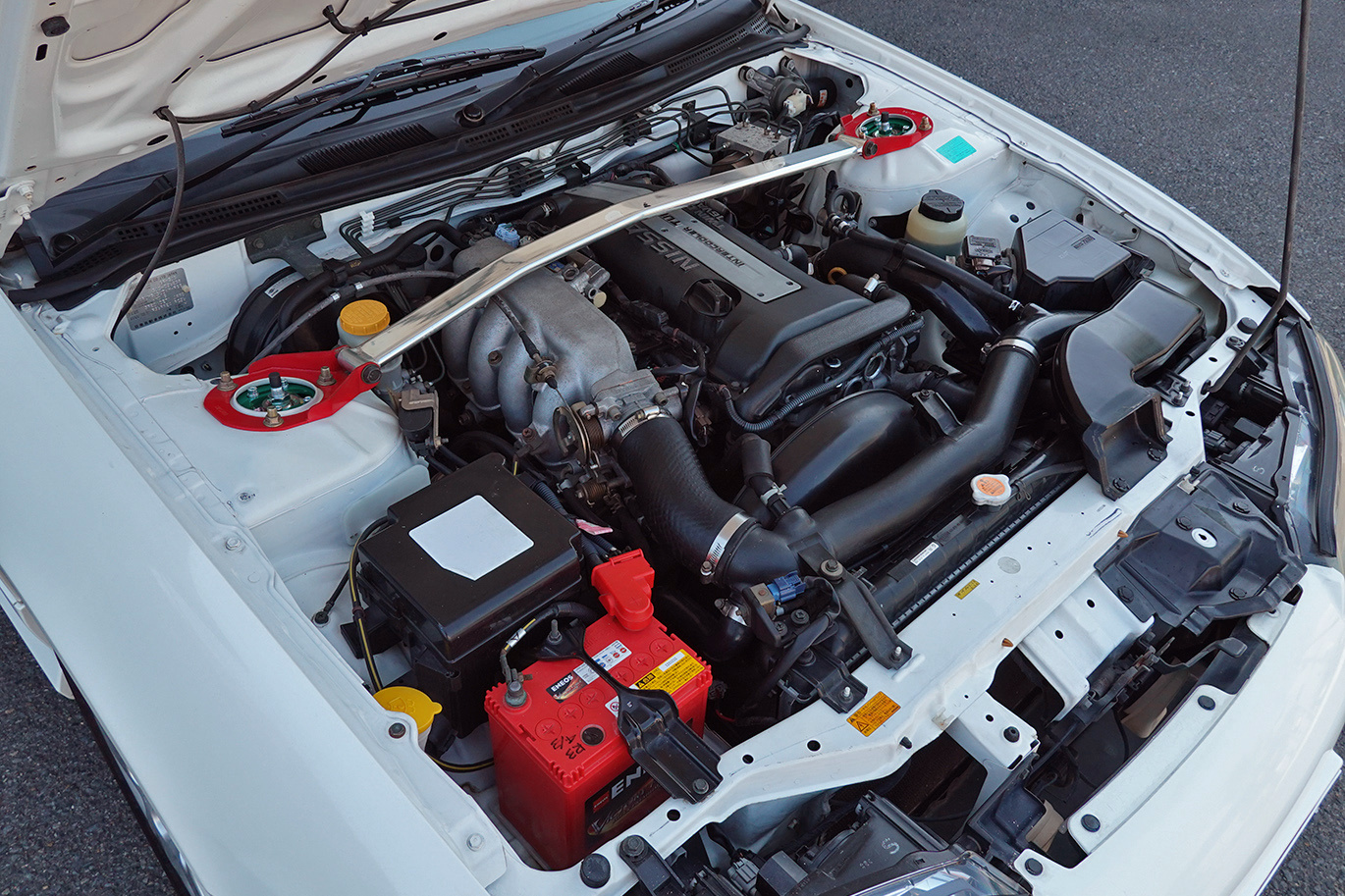 2002 Nissan SILVIA S15  Silvia Spec R・SR20DET Engine, Factory 6 Speed Manual, Aftermarket Spin-Turn Knob