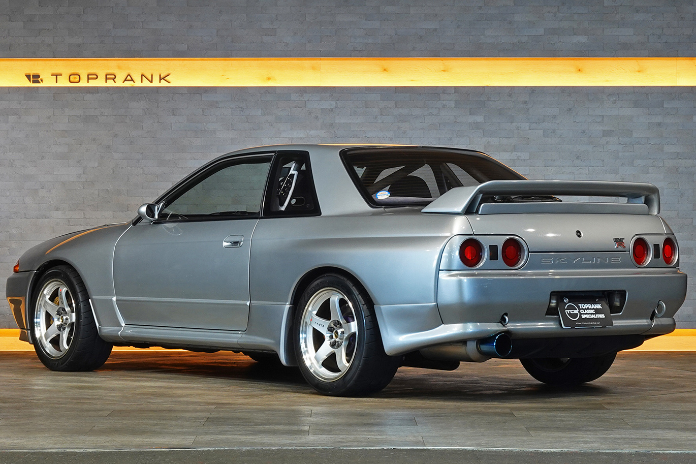 1991 Nissan SKYLINE GT-R BNR32 R32 Skyline GT-R, HKS GTIII-2530 Turbos, Ohlins DFV Height Adjustable Coilovers, TOPCAMS