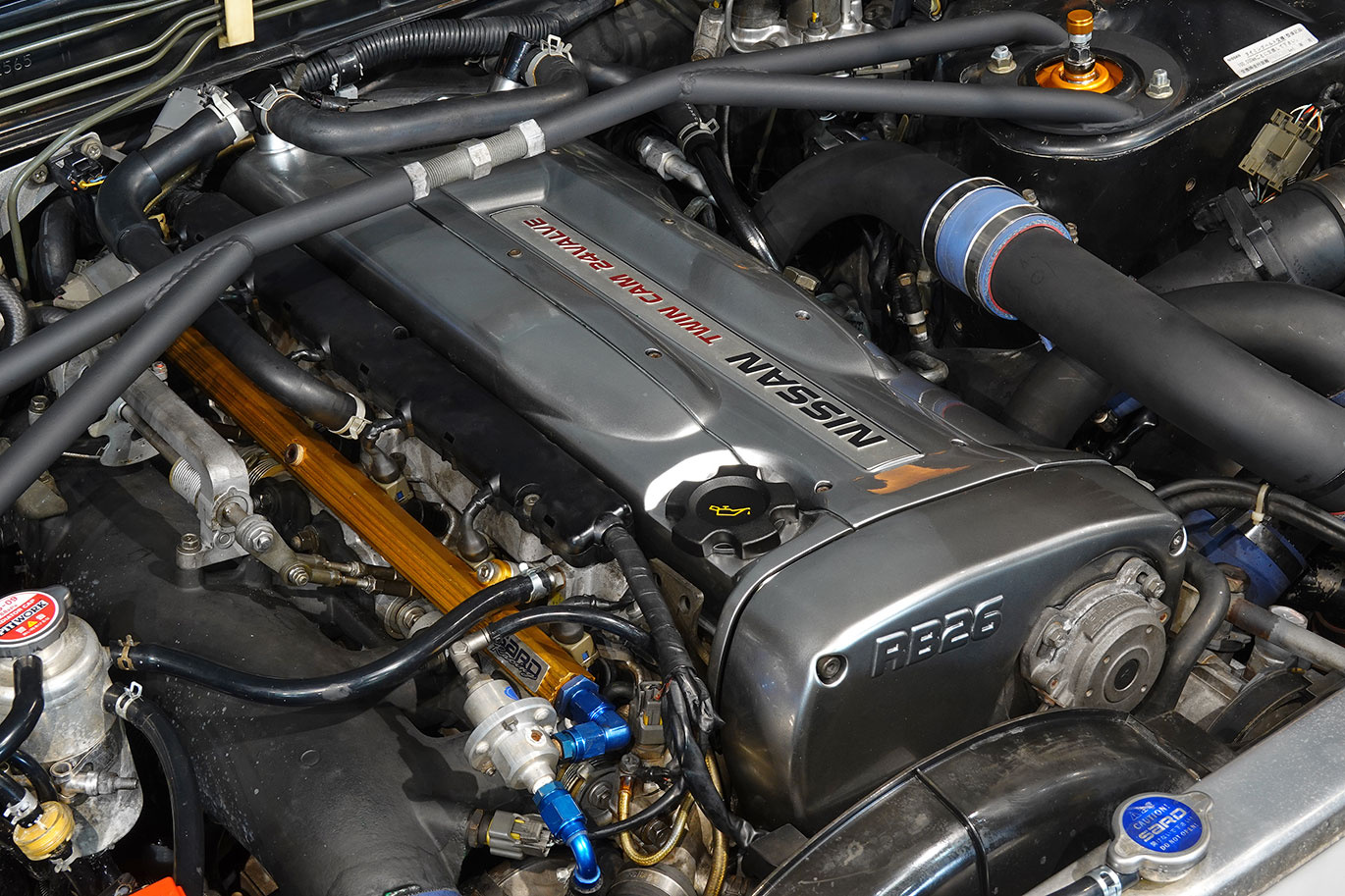 1991 Nissan SKYLINE GT-R BNR32 R32 Skyline GT-R, HKS GTIII-2530 Turbos, Ohlins DFV Height Adjustable Coilovers, TOPCAMS