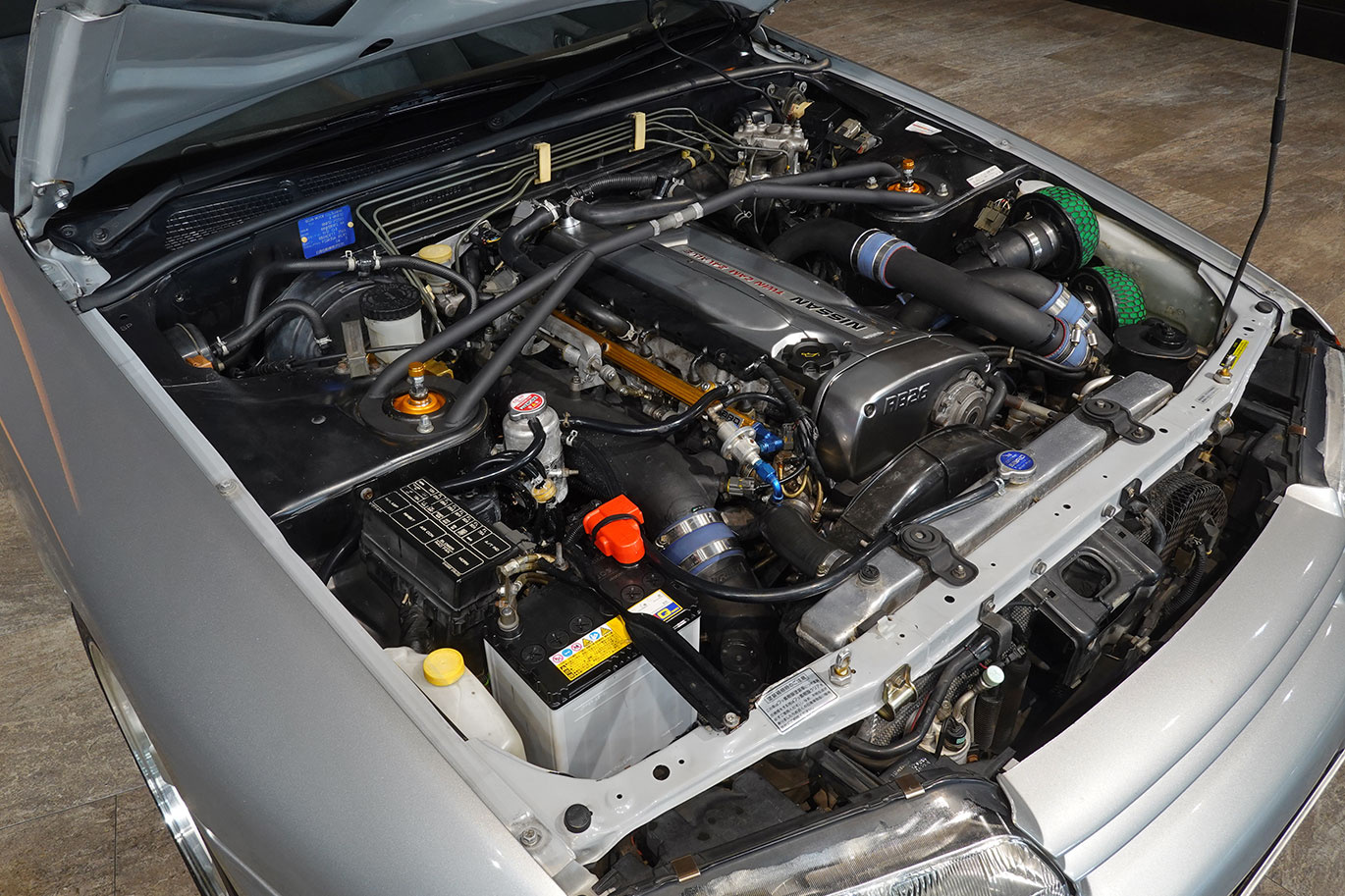 1991 Nissan SKYLINE GT-R BNR32 R32 Skyline GT-R, HKS GTIII-2530 Turbos, Ohlins DFV Height Adjustable Coilovers, TOPCAMS