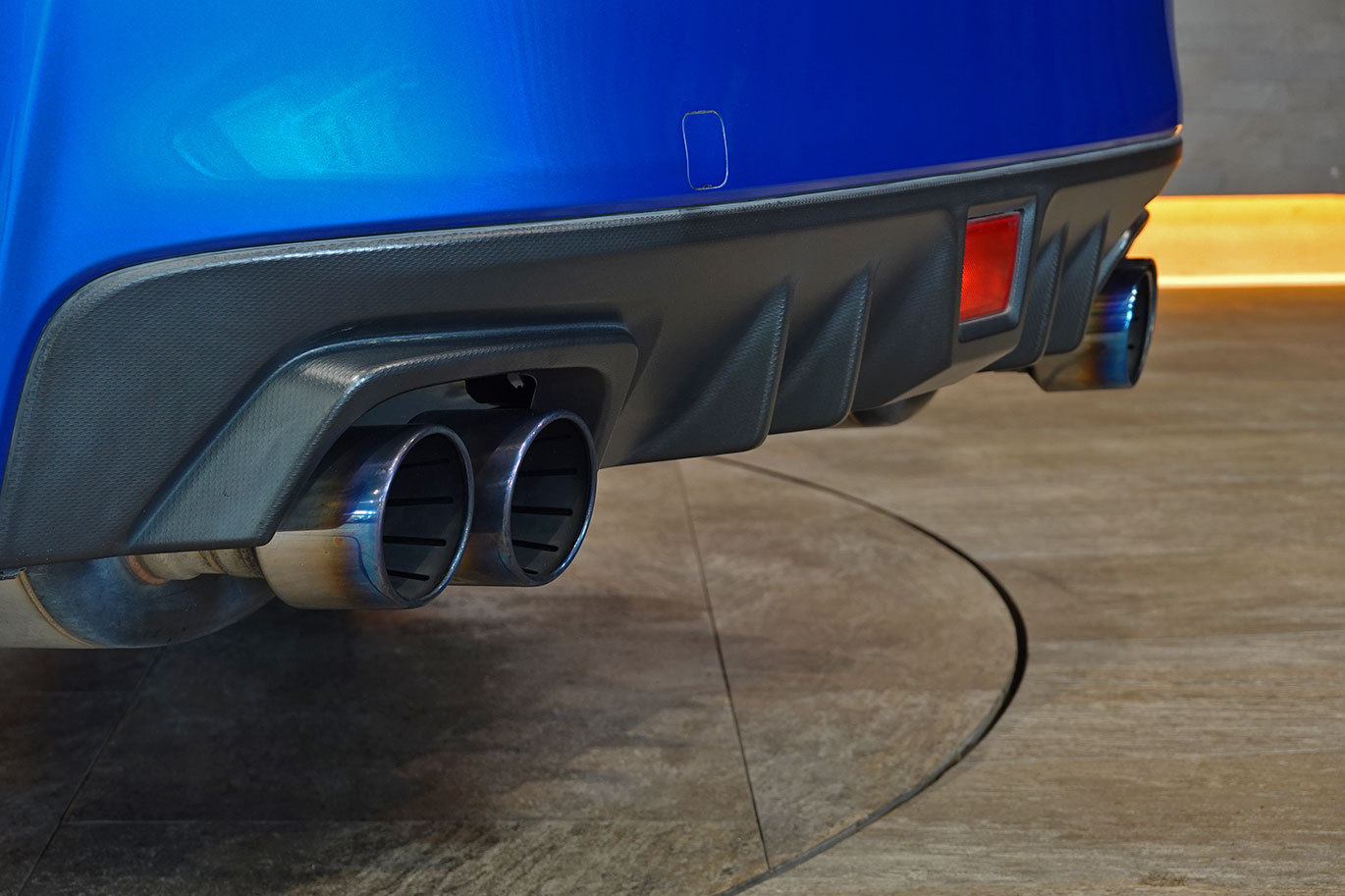 2019 Subaru WRX STI VAB WRX STi TC380, Serial Number 50/50, WR Blue Pearl, STI Dry Carbon Rear Spoiler