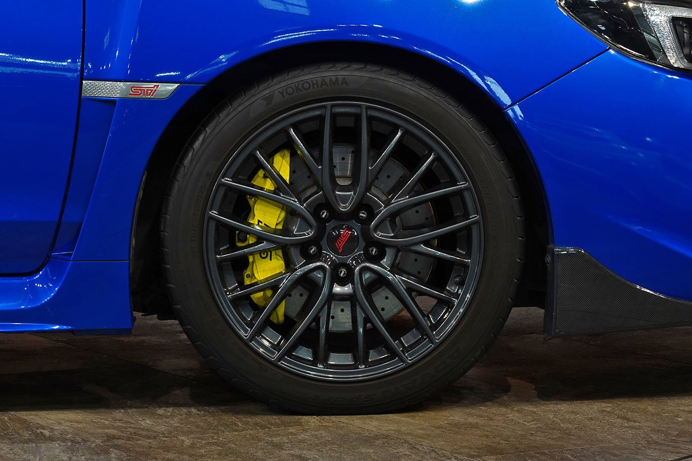 2019 Subaru WRX STI VAB WRX STi TC380, Serial Number 50/50, WR Blue Pearl, STI Dry Carbon Rear Spoiler
