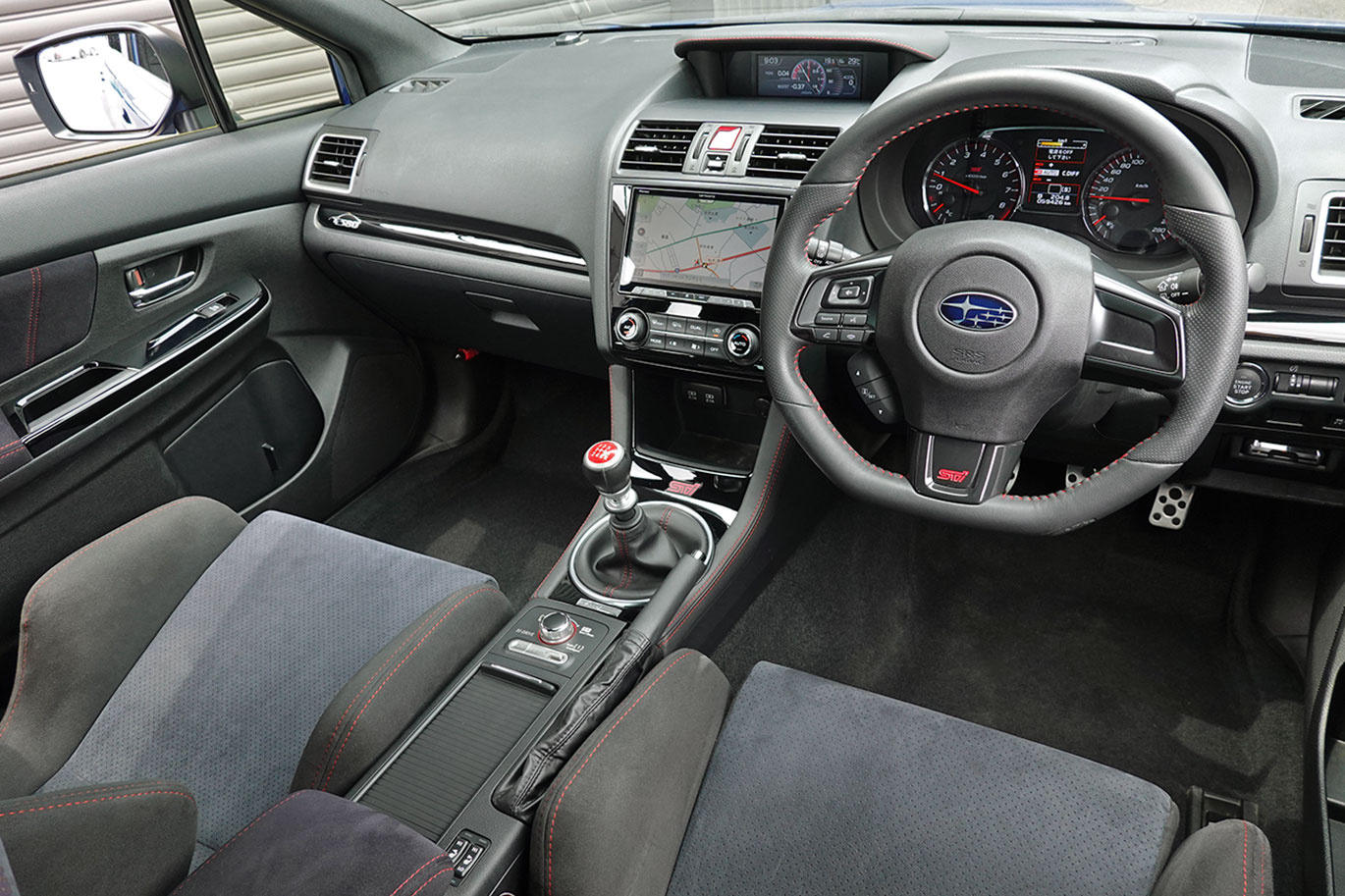 2019 Subaru WRX STI VAB WRX STi TC380, Serial Number 50/50, WR Blue Pearl, STI Dry Carbon Rear Spoiler