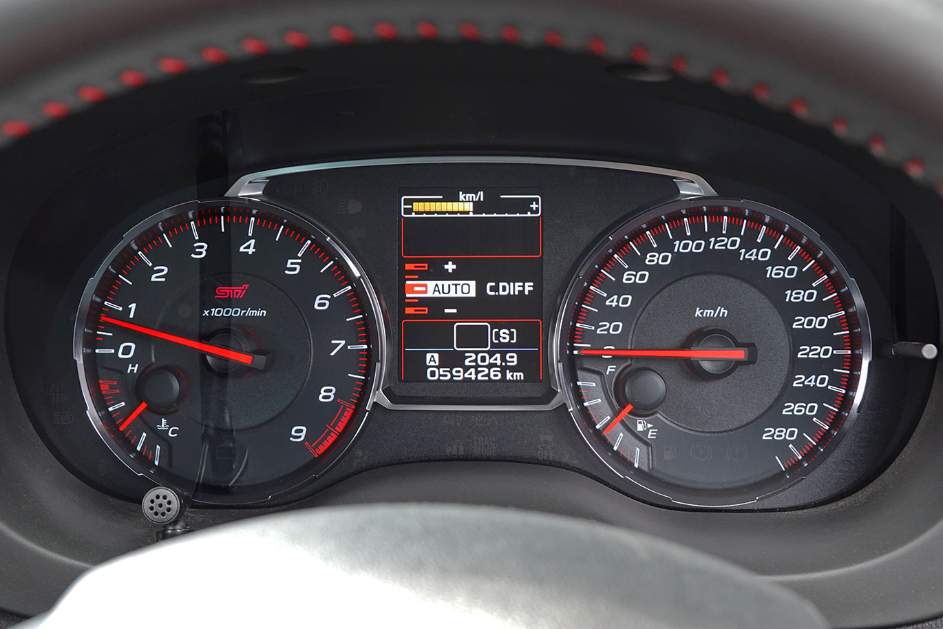 2019 Subaru WRX STI VAB WRX STi TC380, Serial Number 50/50, WR Blue Pearl, STI Dry Carbon Rear Spoiler