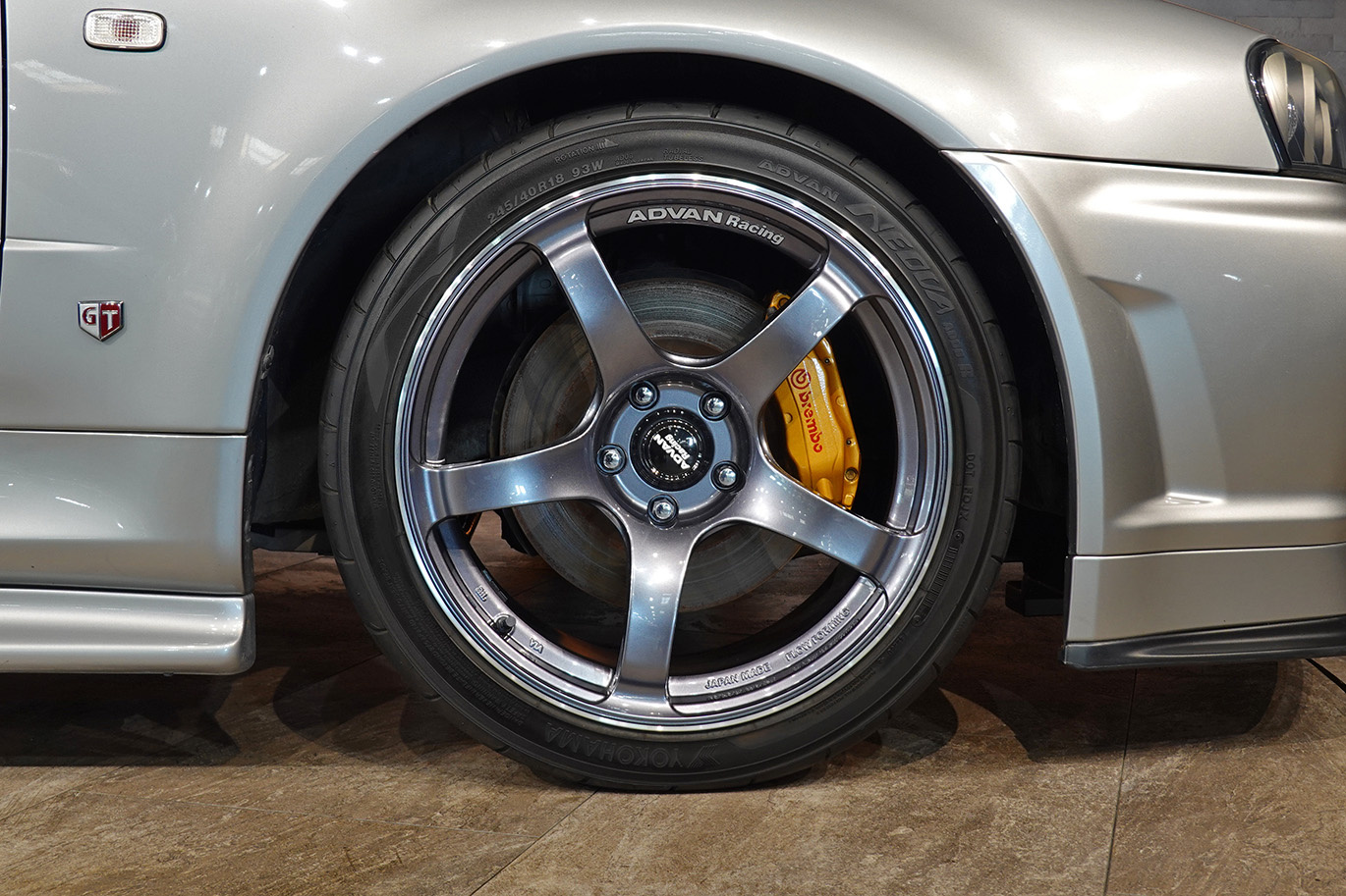 2000 Nissan SKYLINE GT-R BNR34 R34 Skyline GT-R, NISMO Side Skirts, NISMO Rear Under Spats, Advan Racing TC-4 Alloy Wheels
