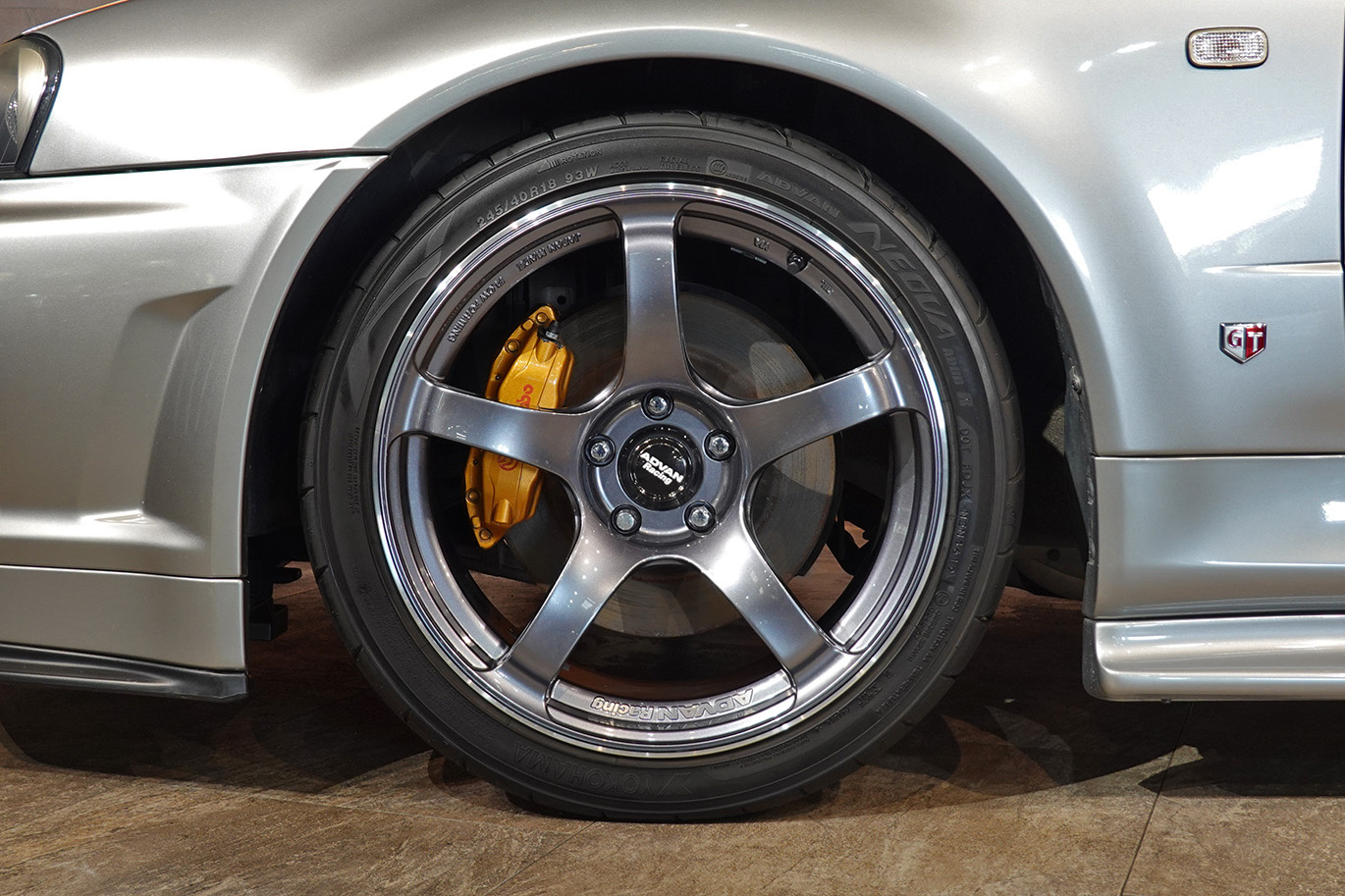 2000 Nissan SKYLINE GT-R BNR34 R34 Skyline GT-R, NISMO Side Skirts, NISMO Rear Under Spats, Advan Racing TC-4 Alloy Wheels