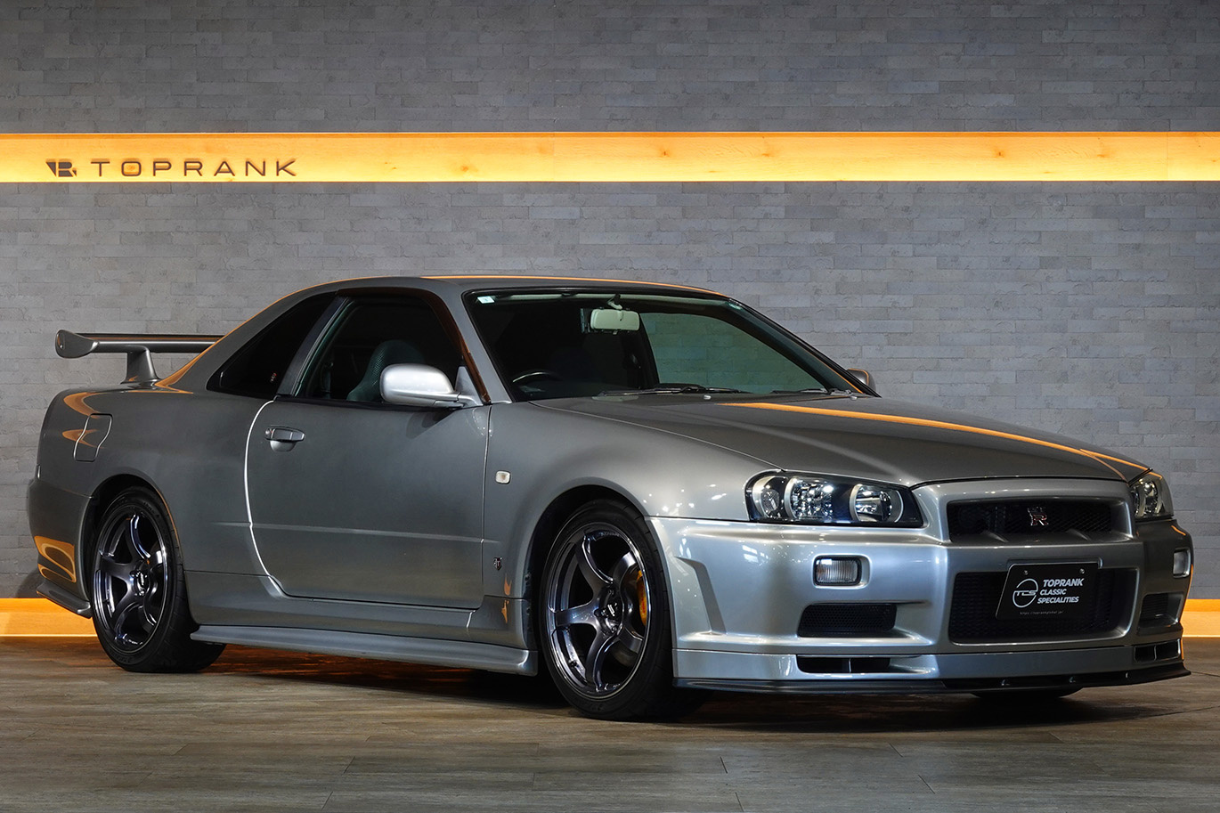 2000 Nissan SKYLINE GT-R BNR34 R34 Skyline GT-R, NISMO Side Skirts, NISMO Rear Under Spats, Advan Racing TC-4 Alloy Wheels