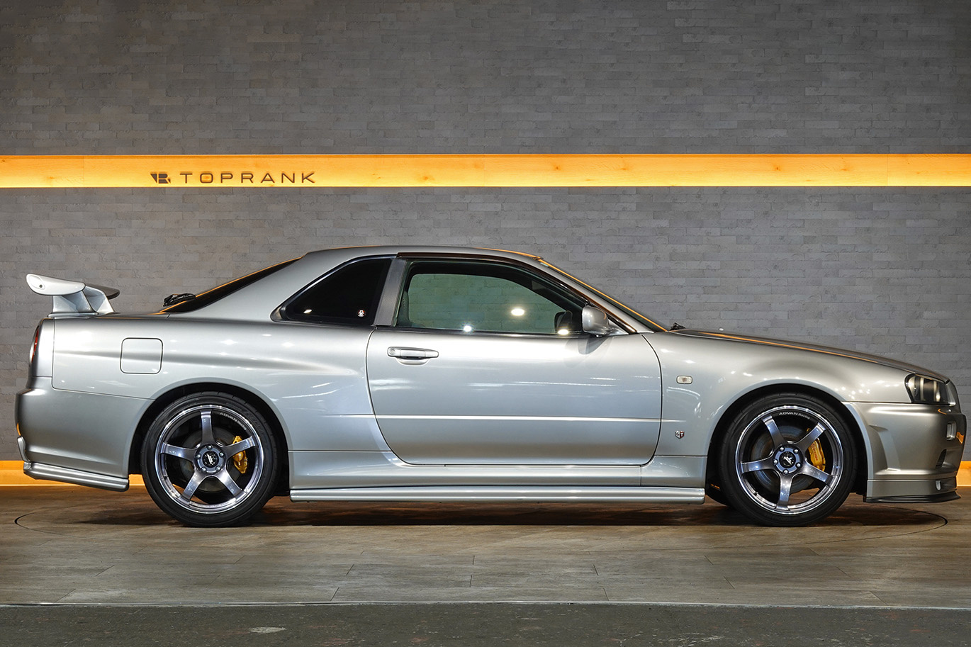 2000 Nissan SKYLINE GT-R BNR34 R34 Skyline GT-R, NISMO Side Skirts, NISMO Rear Under Spats, Advan Racing TC-4 Alloy Wheels