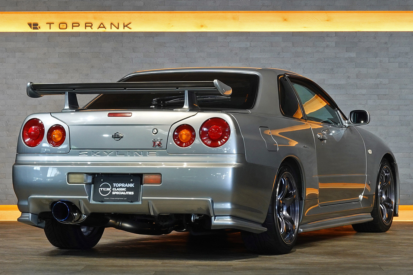 2000 Nissan SKYLINE GT-R BNR34 R34 Skyline GT-R, NISMO Side Skirts, NISMO Rear Under Spats, Advan Racing TC-4 Alloy Wheels