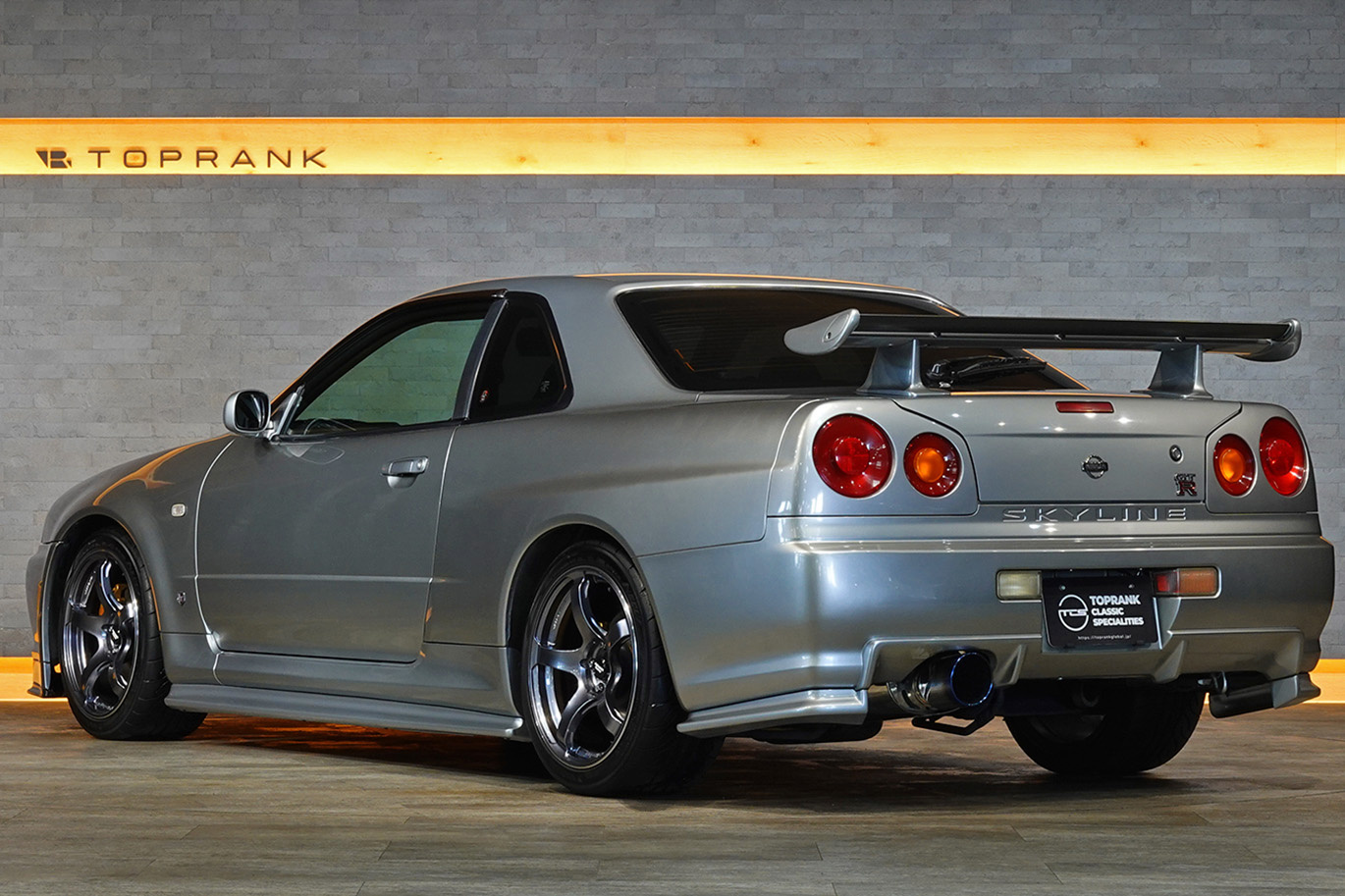 2000 Nissan SKYLINE GT-R BNR34 R34 Skyline GT-R, NISMO Side Skirts, NISMO Rear Under Spats, Advan Racing TC-4 Alloy Wheels