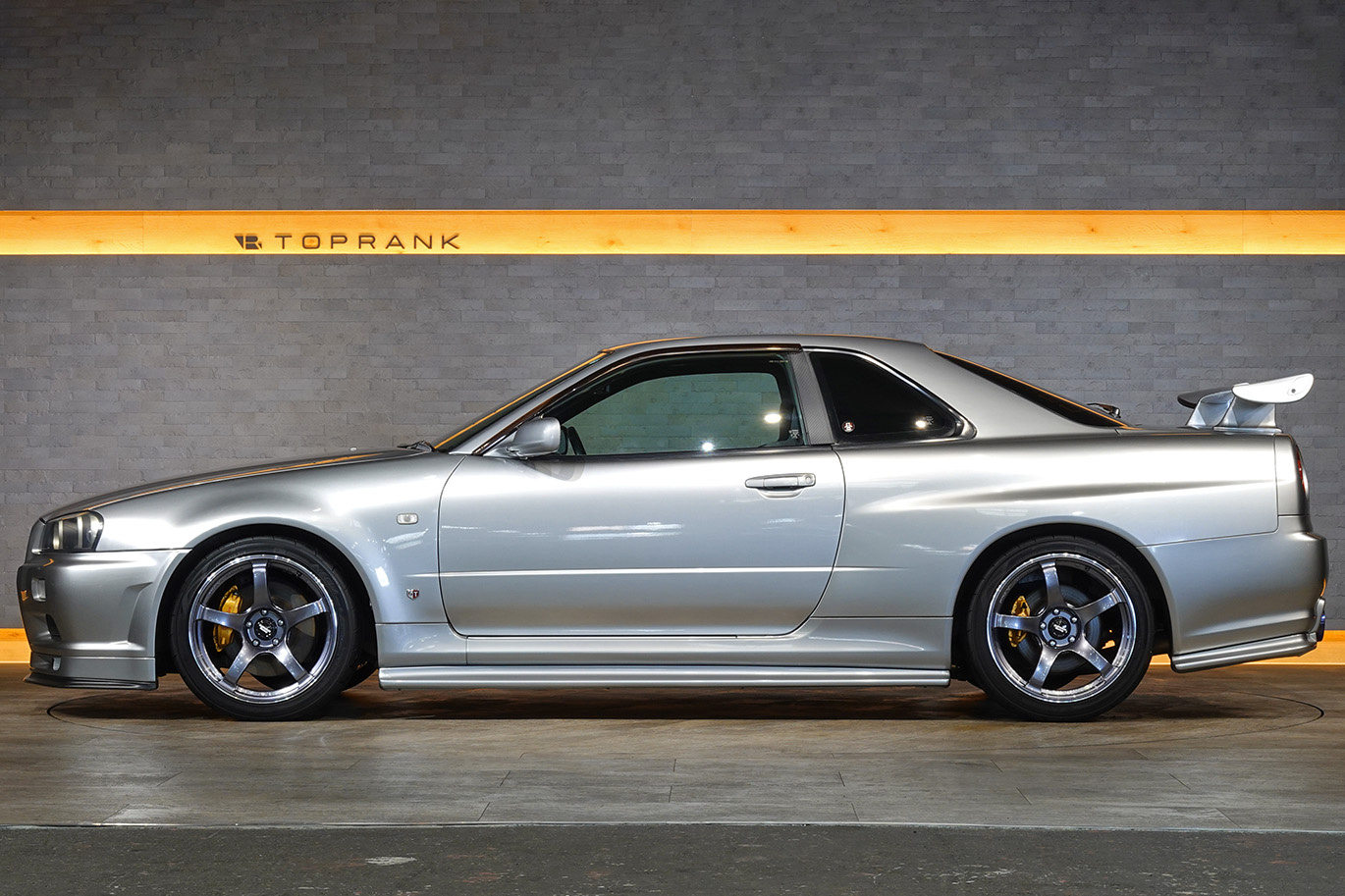 2000 Nissan SKYLINE GT-R BNR34 R34 Skyline GT-R, NISMO Side Skirts, NISMO Rear Under Spats, Advan Racing TC-4 Alloy Wheels