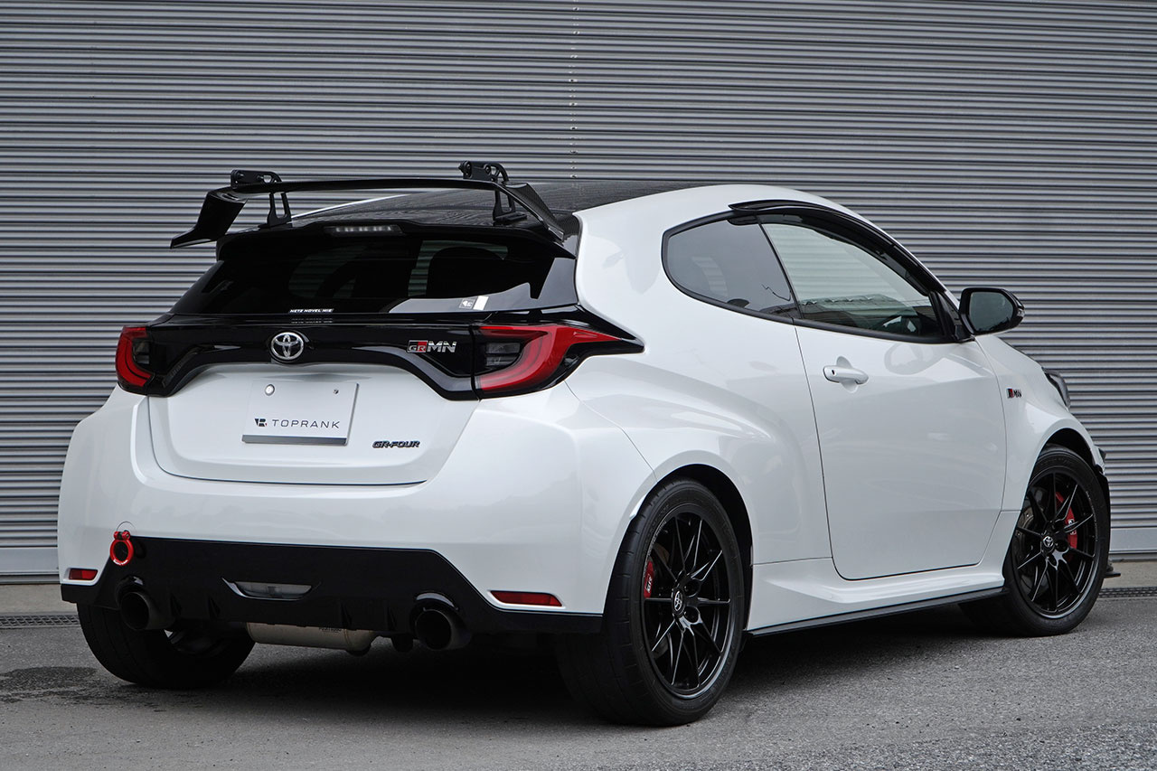 2023 Toyota GRyaris GRMN Yaris Circuit Package, Limited To 500 Units, Fujitsubo A-RM Full Titanium Exhaust System