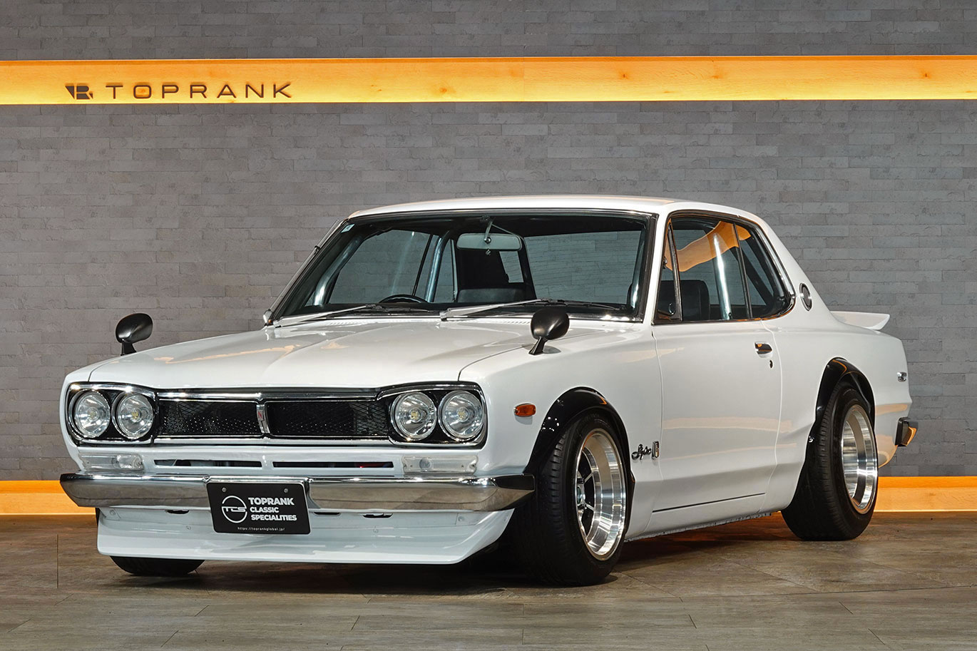 1971 Nissan SKYLINE KGC10 Skyline  2000GT, L28 Kai 3.0L Swapped, Hayashi Racing Alloy Wheels,