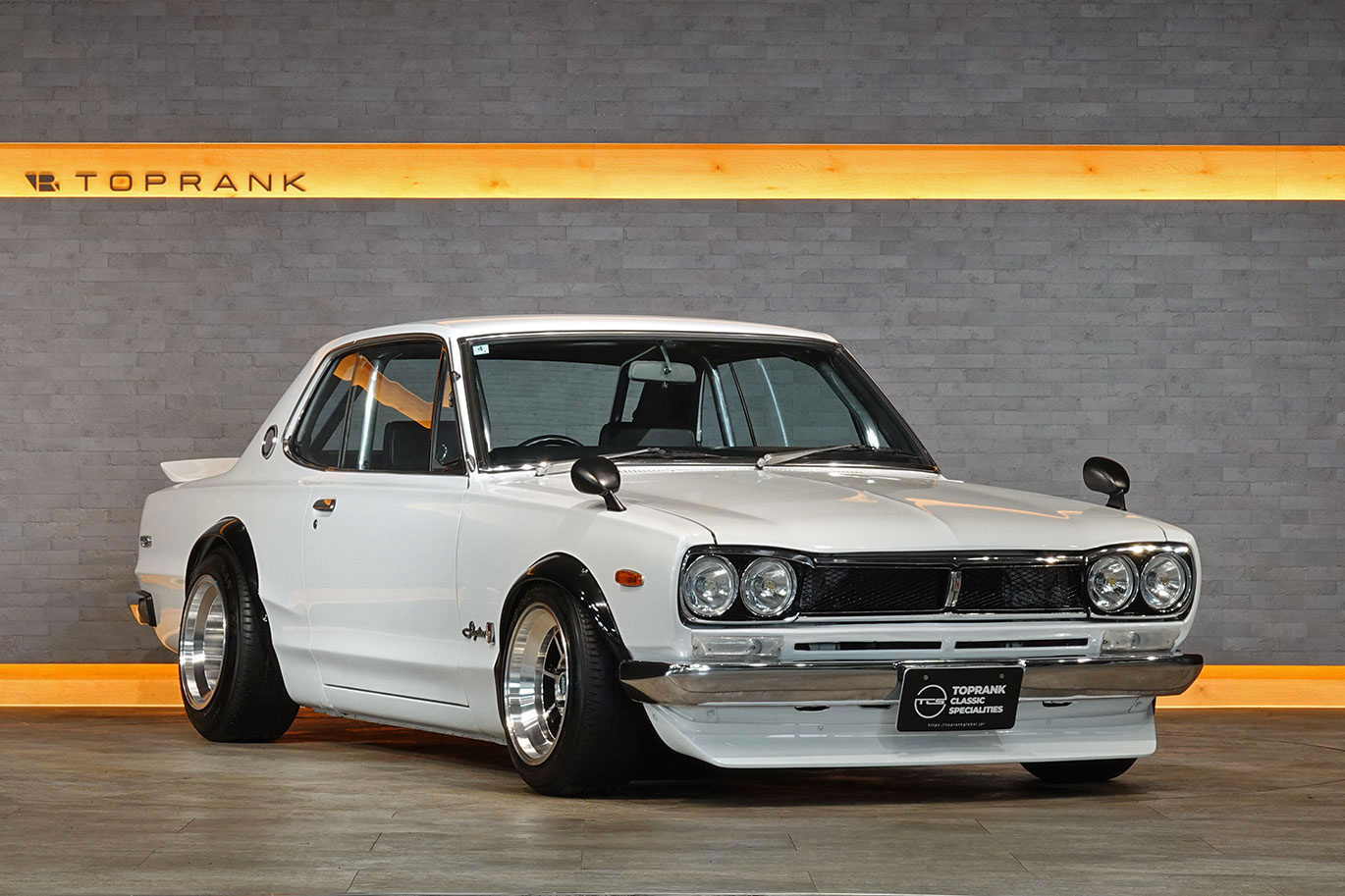 1971 Nissan SKYLINE KGC10 Skyline  2000GT, L28 Kai 3.0L Swapped, Hayashi Racing Alloy Wheels,
