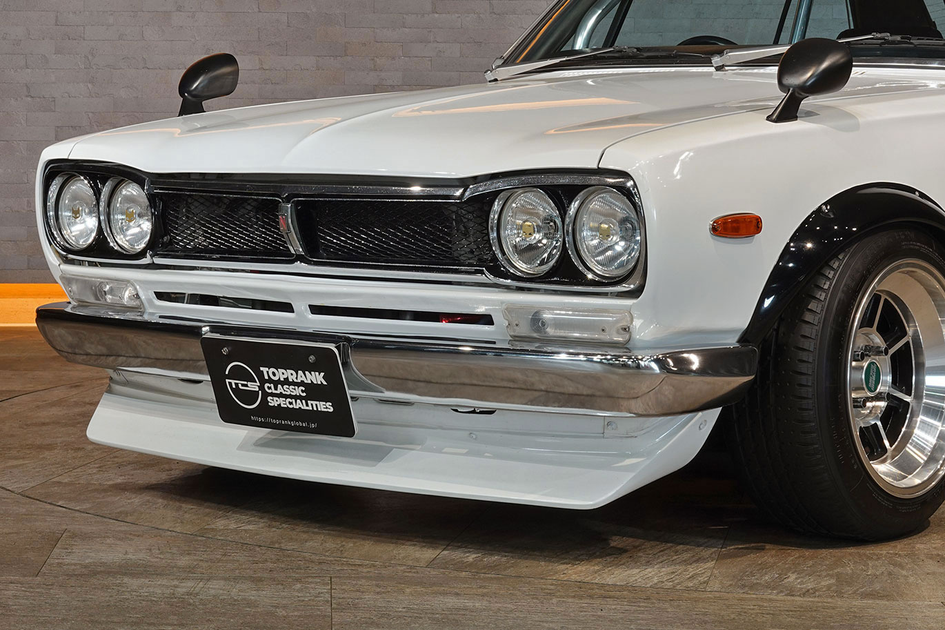 1971 Nissan SKYLINE KGC10 Skyline  2000GT, L28 Kai 3.0L Swapped, Hayashi Racing Alloy Wheels,