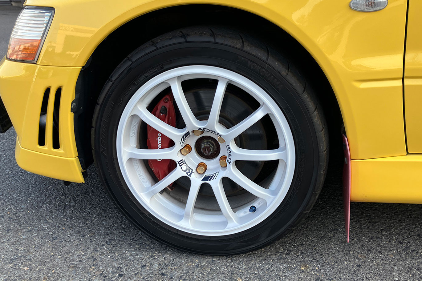 2001 Mitsubishi LANCER EVOLUTION GSR EVO VII, ADVAN Racing 17 Inches, ONE OWNER