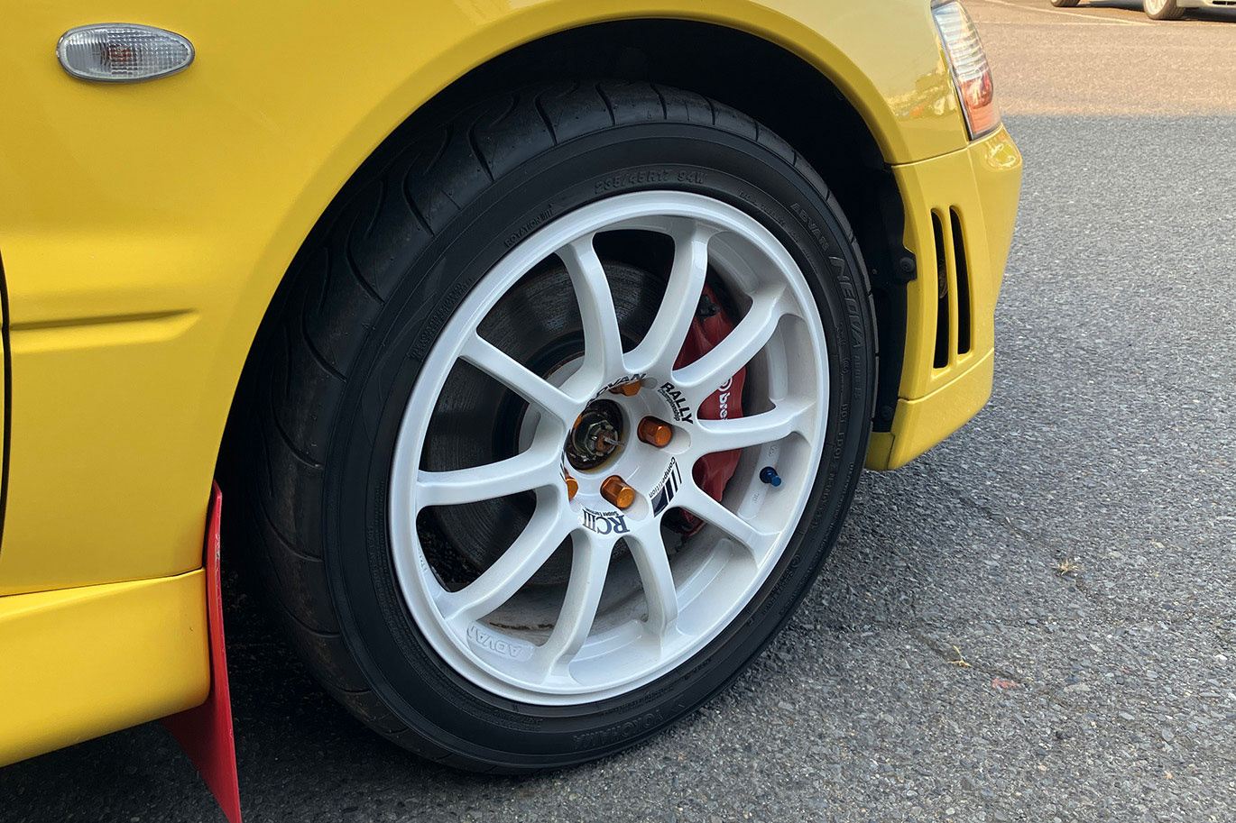 2001 Mitsubishi LANCER EVOLUTION GSR EVO VII, ADVAN Racing 17 Inches, ONE OWNER