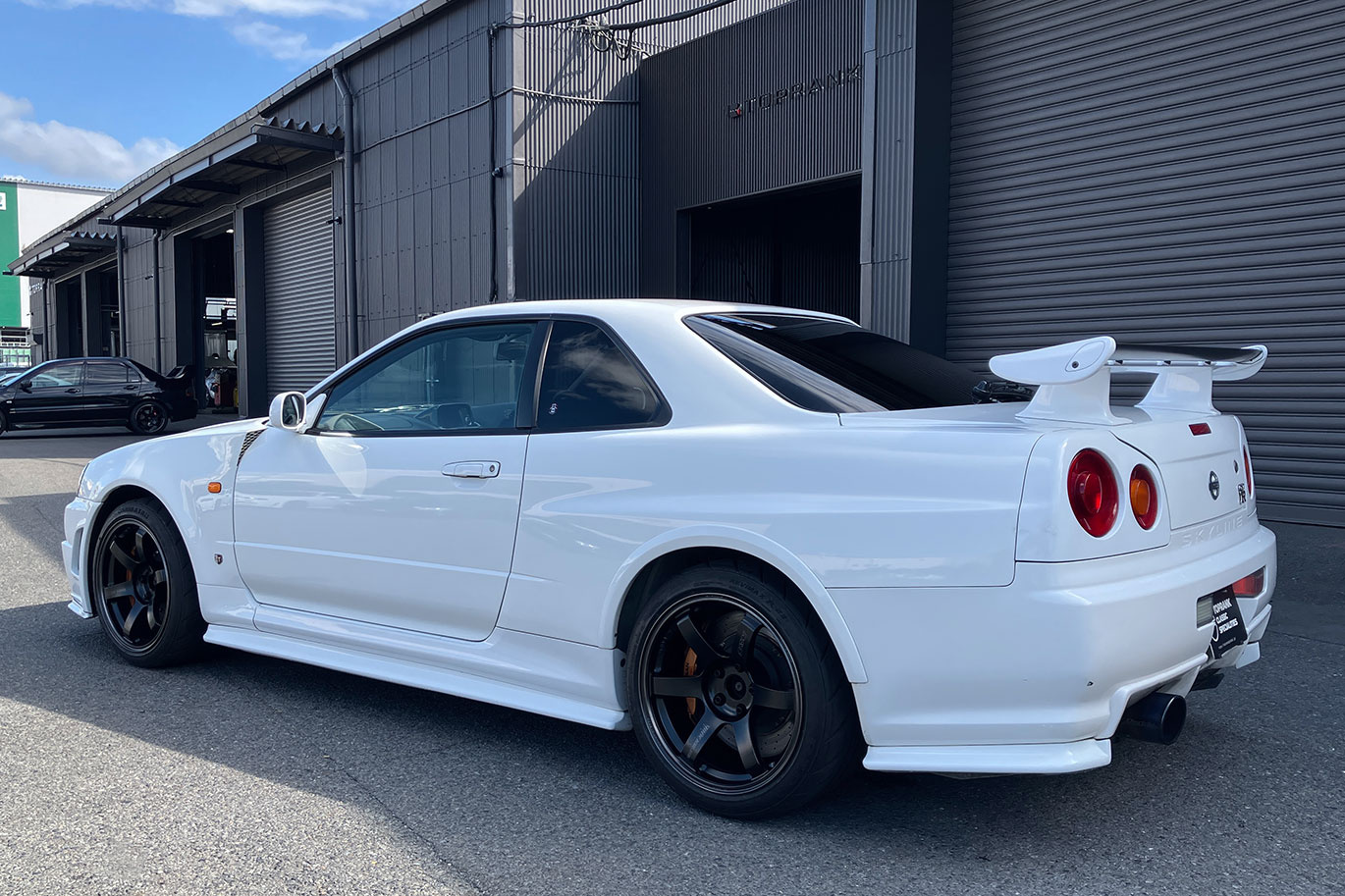 2002 Nissan SKYLINE GT-R R34 BNR34 SKYLINE GT-R  V-SPEC II, RAYS Volk Racing TE37 SAGA S-Plus Black Shadow LTD, Nismo Bumper