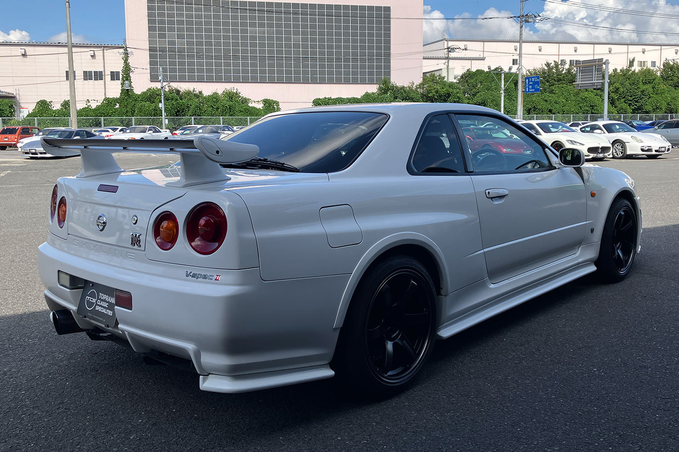 2002 Nissan SKYLINE GT-R R34 BNR34 SKYLINE GT-R  V-SPEC II, RAYS Volk Racing TE37 SAGA S-Plus Black Shadow LTD, Nismo Bumper