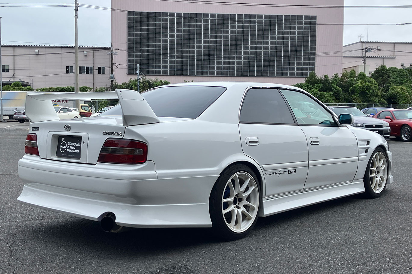 1998 Toyota CHASER JZX100 Chaser TOURER V TRD SPORTS, Work Emotion Wheels, Aftermarket Aero, Factory 5 Speed