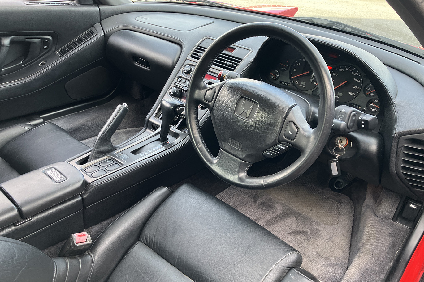 1994 Honda NSX NA1 NSX, Formula Red・Factory Alloy Wheels, Black Leather Seats