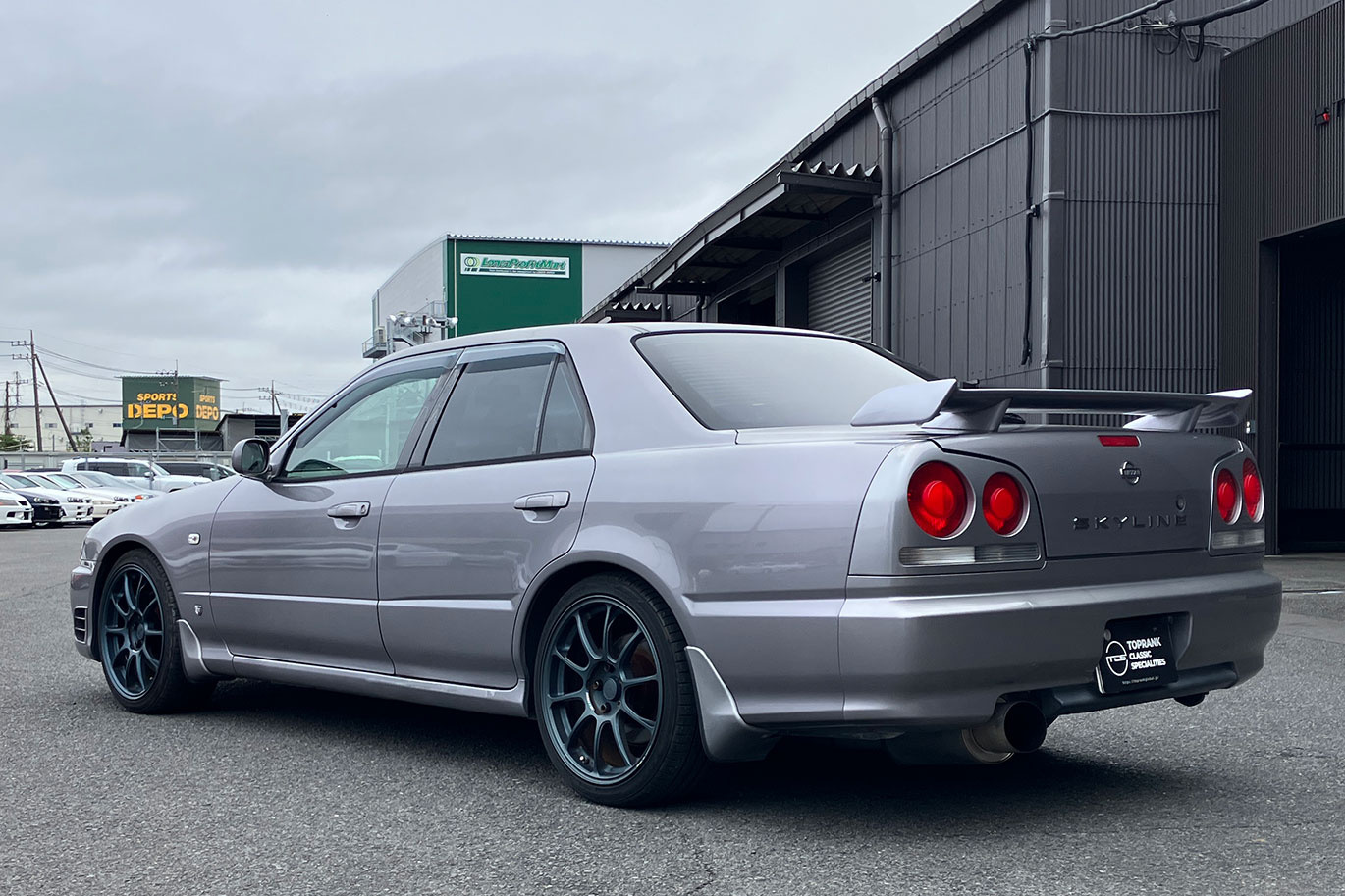 1999 Nissan SKYLINE ER34 Skyline 25GT-X TURBO, RAYS Volk Racing ZE40 18Inch Alloy Wheels, Bride EUROSTAR Seat