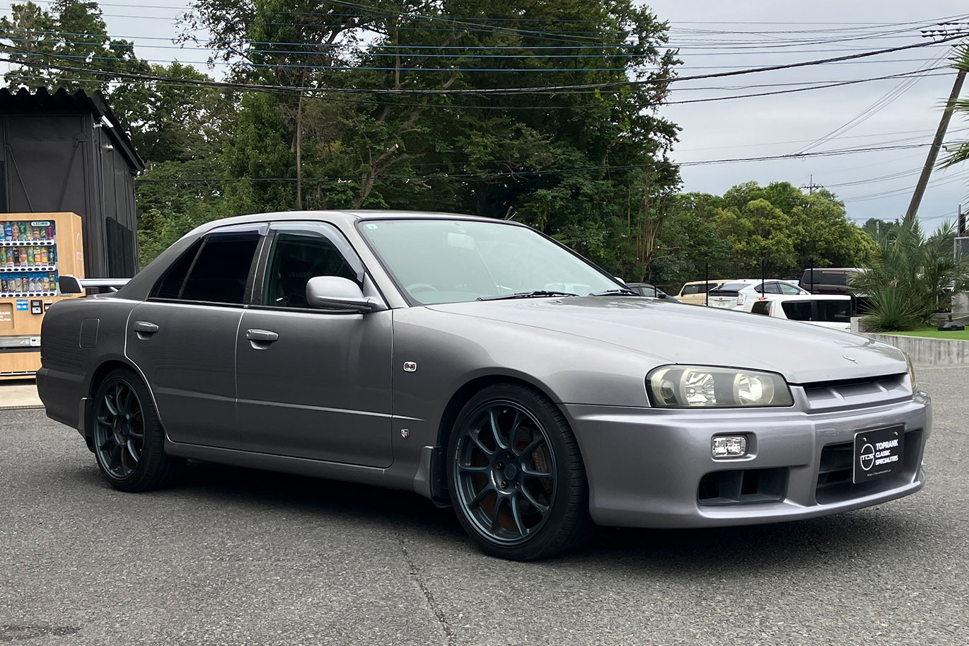 1999 Nissan SKYLINE ER34 Skyline 25GT-X TURBO, RAYS Volk Racing ZE40 18Inch Alloy Wheels, Bride EUROSTAR Seat