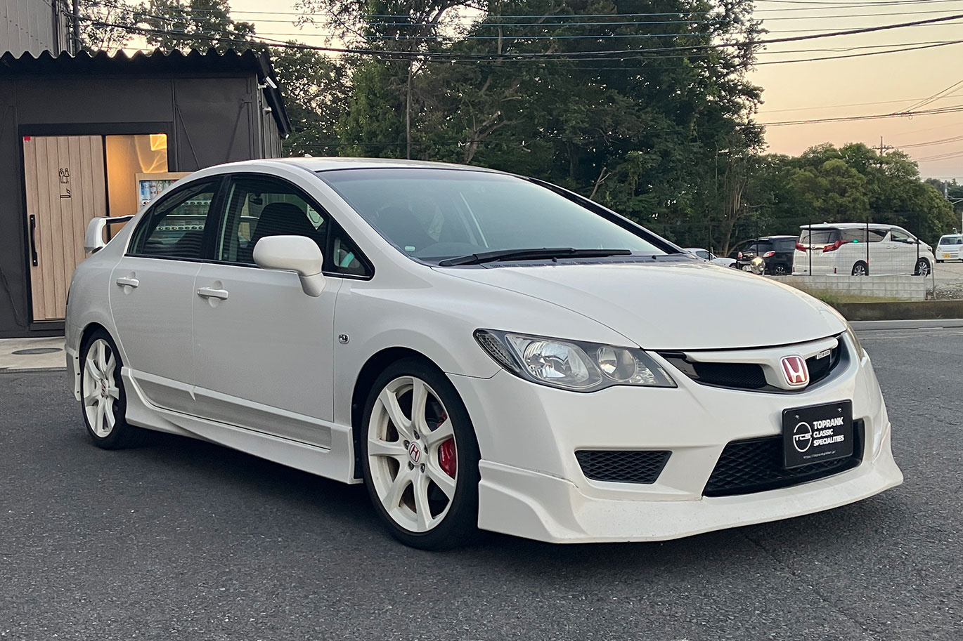 2007 Honda CIVIC FD2 CIVIC Type-R, Mugen Front Grill, Front Under Spoiler, HKS Hypermax S Height Adjustable Coilovers
