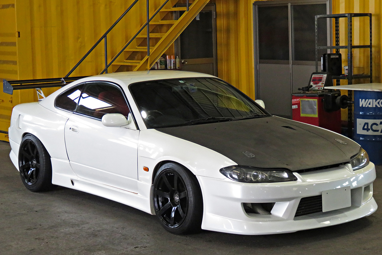 2001 Nissan SILVIA S15 Spec R  Cusco Blizt GT Wing  LSD TOMEI Turbine/Manifold/Camshaft 