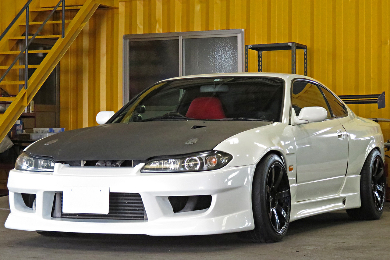 2001 Nissan SILVIA S15 Spec R  Cusco Blizt GT Wing  LSD TOMEI Turbine/Manifold/Camshaft 