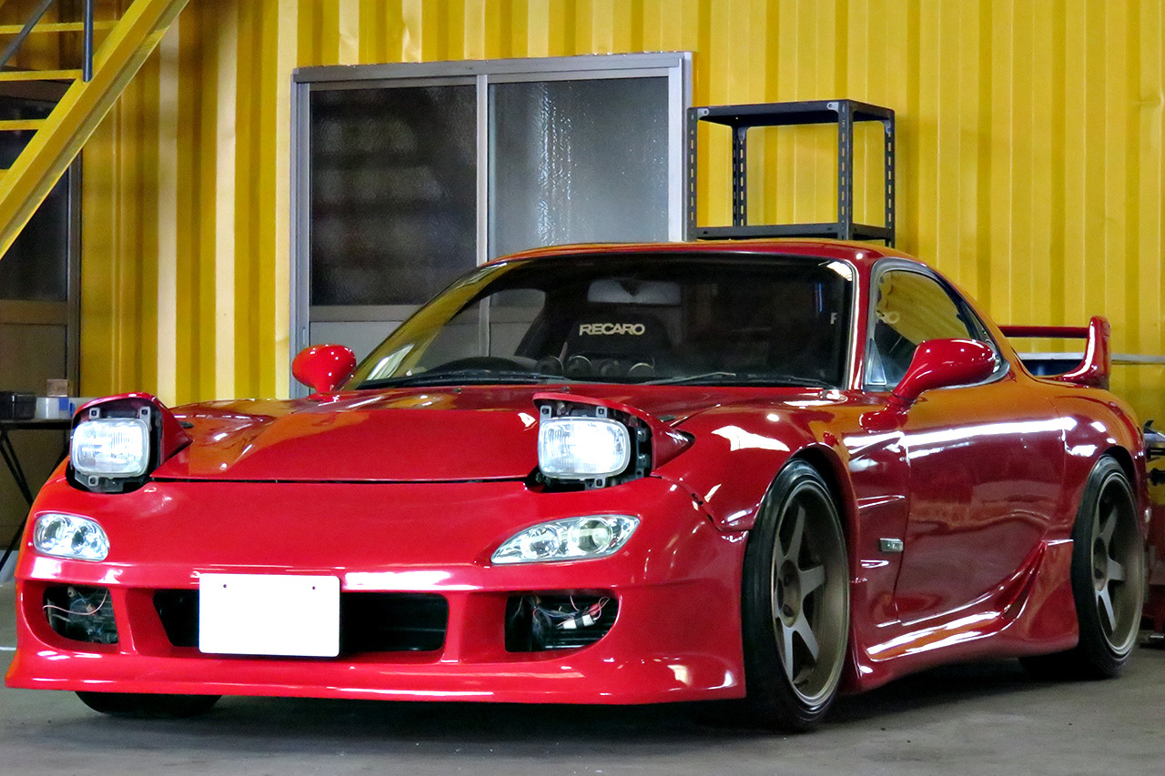 1992 Mazda ENFINI RX-7 Type R RECARO SEAT, BLITZ NUR SPEC MUFFLER , TEIN CONTROL MASTER