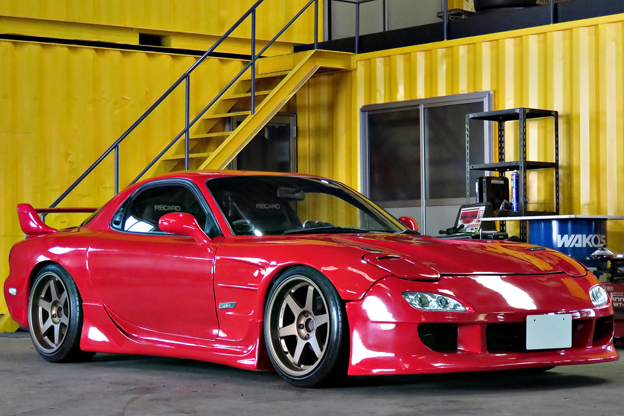 1992 Mazda ENFINI RX-7 Type R RECARO SEAT, BLITZ NUR SPEC MUFFLER , TEIN CONTROL MASTER