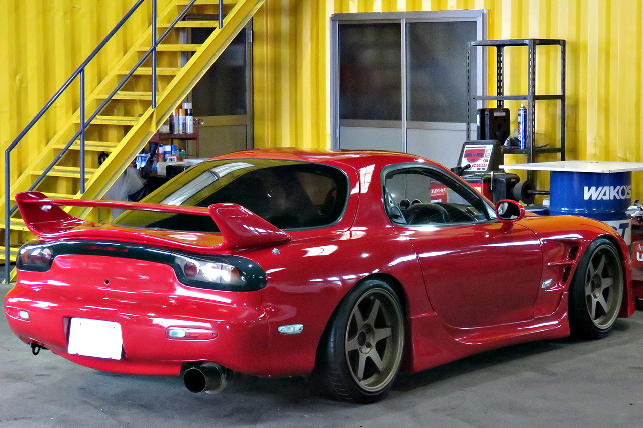 1992 Mazda ENFINI RX-7 Type R RECARO SEAT, BLITZ NUR SPEC MUFFLER , TEIN CONTROL MASTER