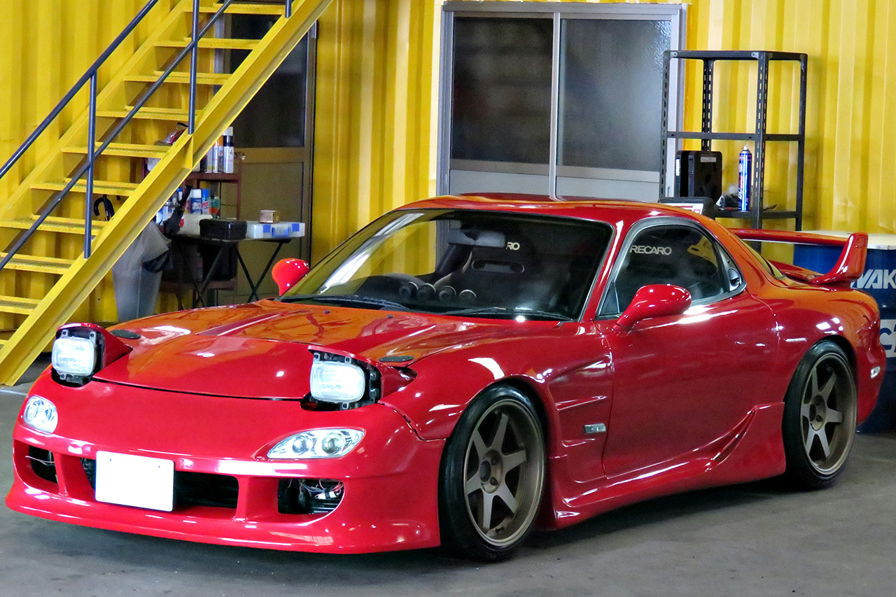 1992 Mazda ENFINI RX-7 Type R RECARO SEAT, BLITZ NUR SPEC MUFFLER , TEIN CONTROL MASTER