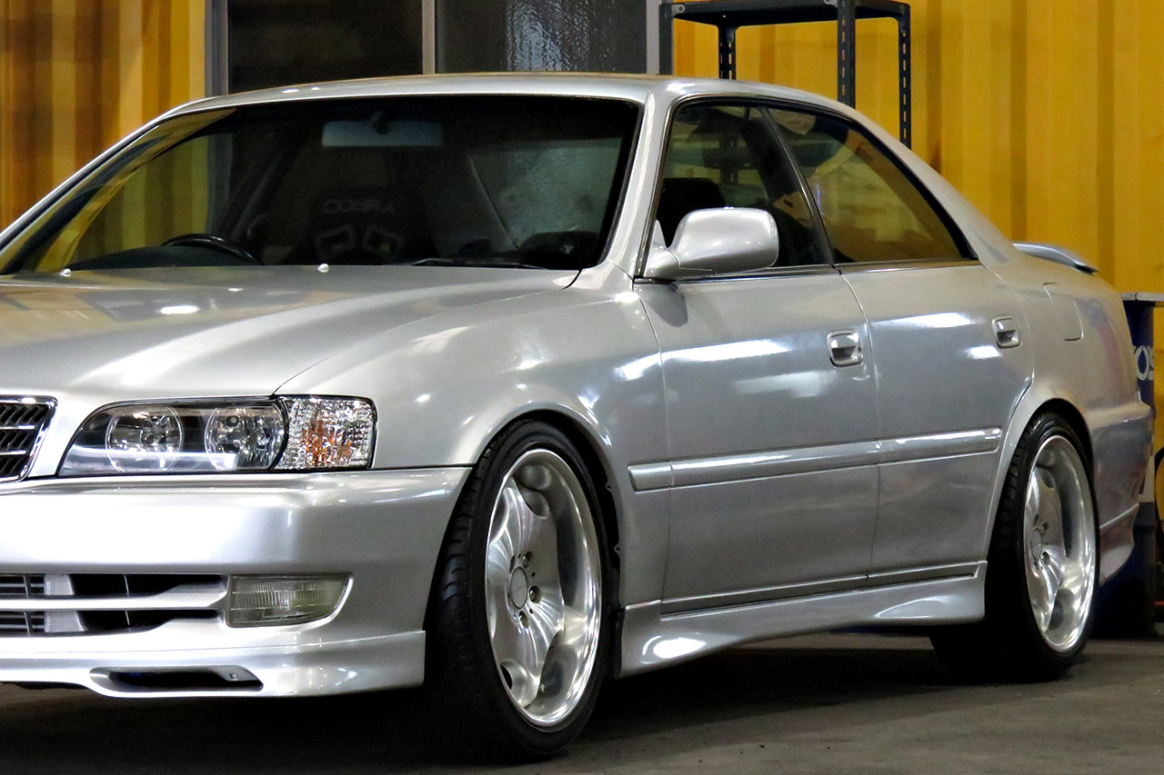 1997 Toyota CHASER Tourer V 1JZGTE Turbo Cusco 2 way LSD TGS coil overs 18in wheels  A.M. inter cooler  Defi gauges