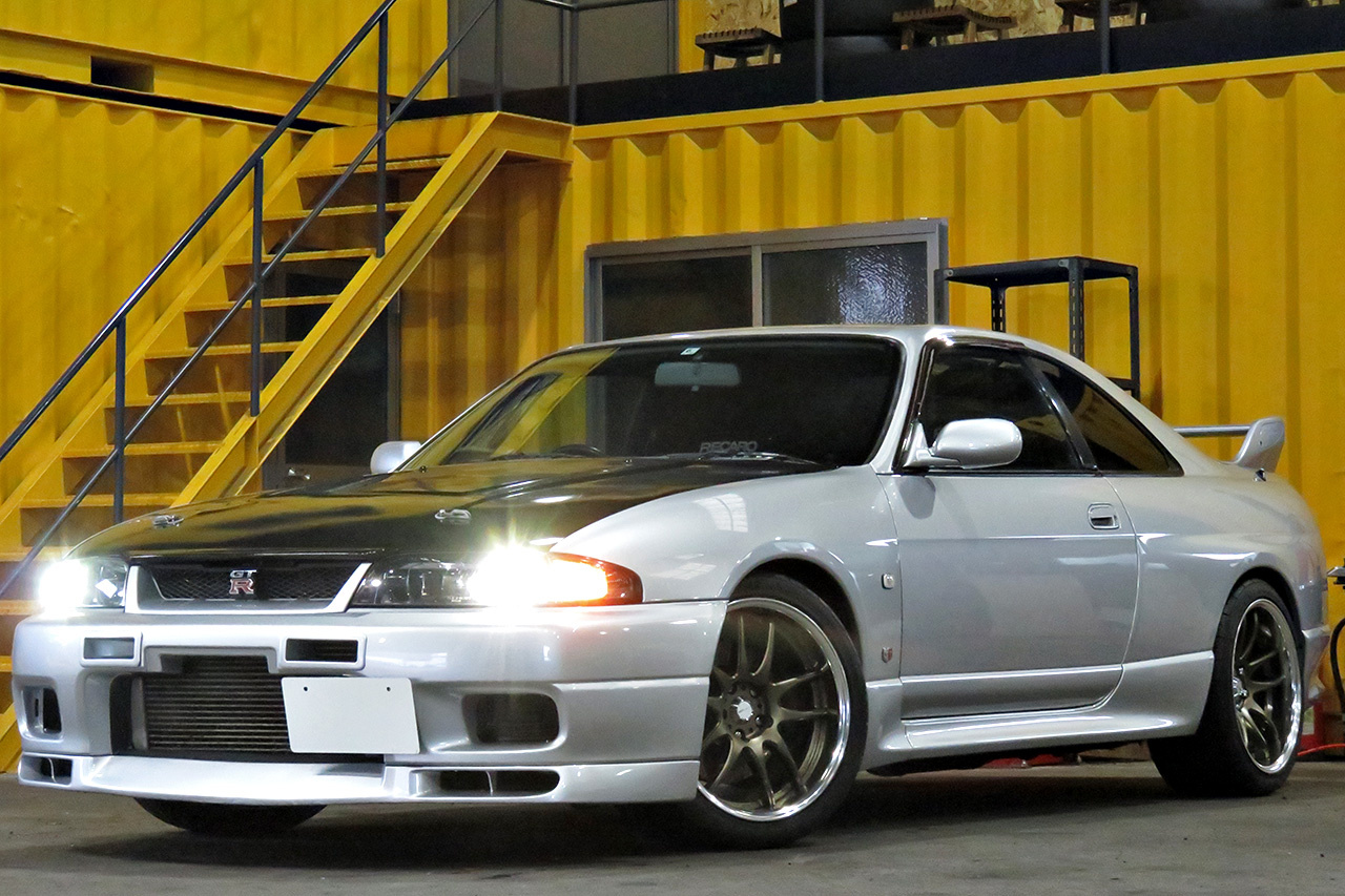 1995 Nissan SKYLINE GT-R R33 GT-R V Spec , JIC Adjustable H. coilovers, HKS piping , Fujitsubo F. pipe,  Apexi FC Commander