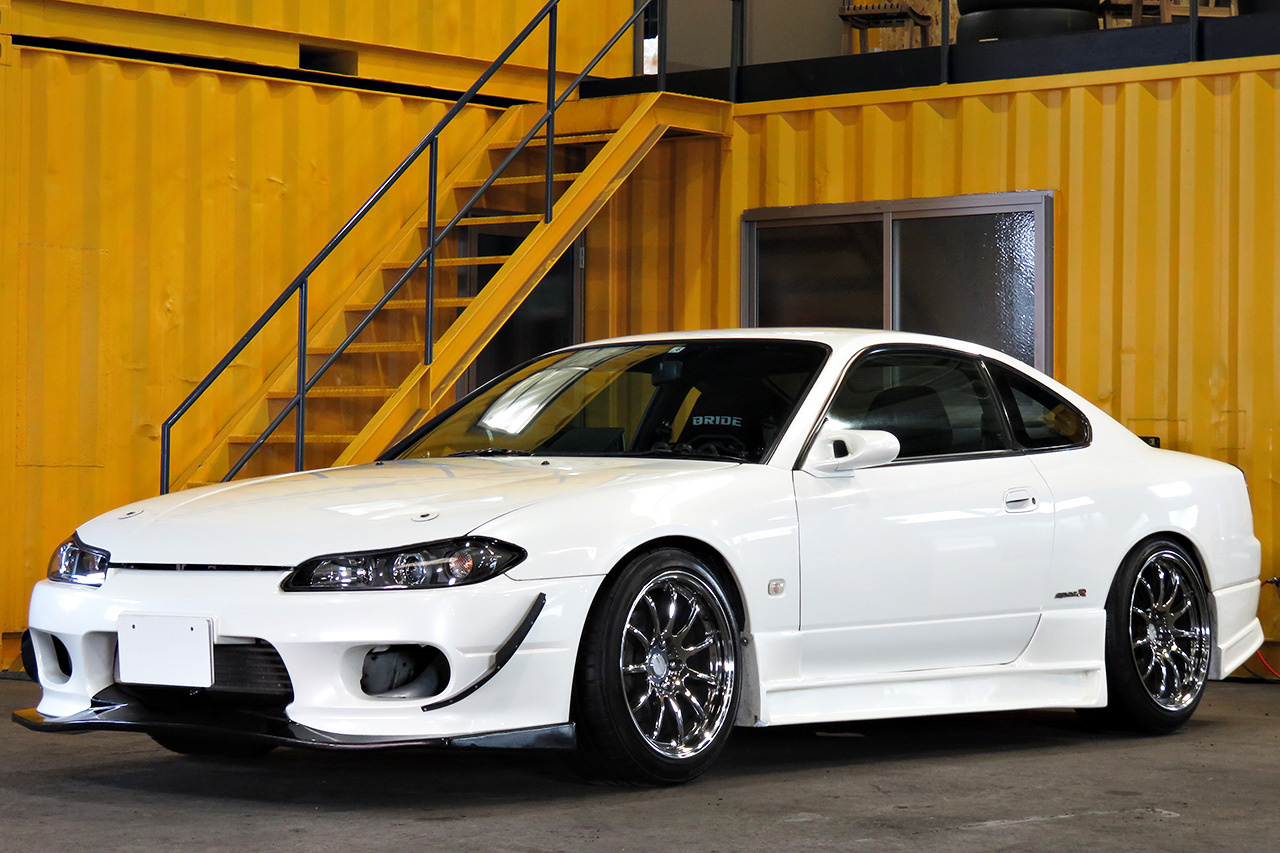 1999 Nissan SILVIA S15 Spec R HKS SS cam, Nismo LSD, Work wheels, Tein coilovers, Tomei Stage 1, Trust intercooler