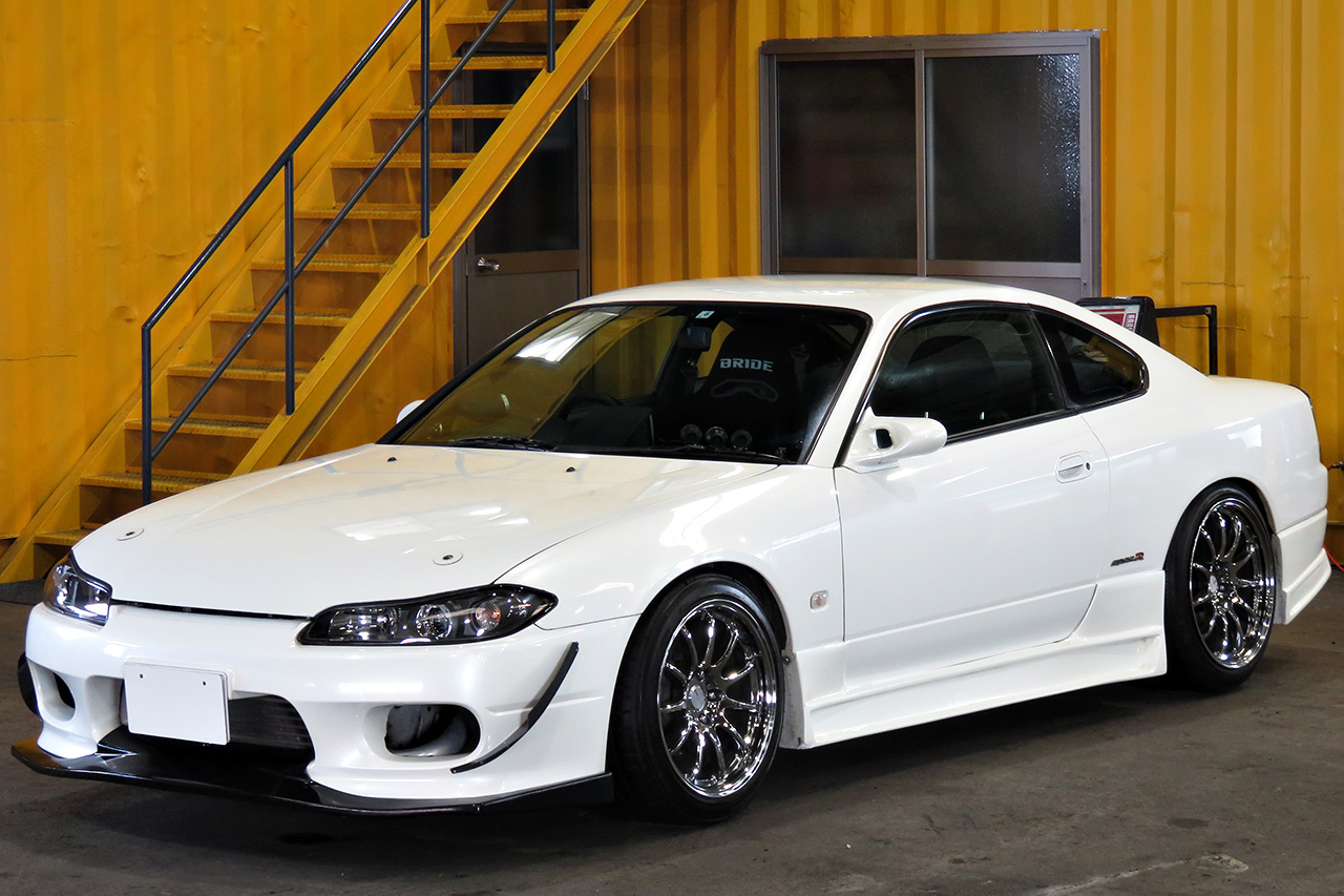 1999 Nissan SILVIA S15 Spec R HKS SS cam, Nismo LSD, Work wheels, Tein coilovers, Tomei Stage 1, Trust intercooler