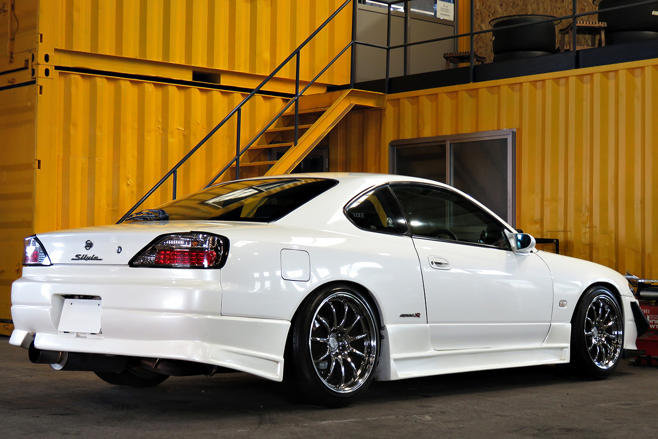 1999 Nissan SILVIA S15 Spec R HKS SS cam, Nismo LSD, Work wheels, Tein coilovers, Tomei Stage 1, Trust intercooler