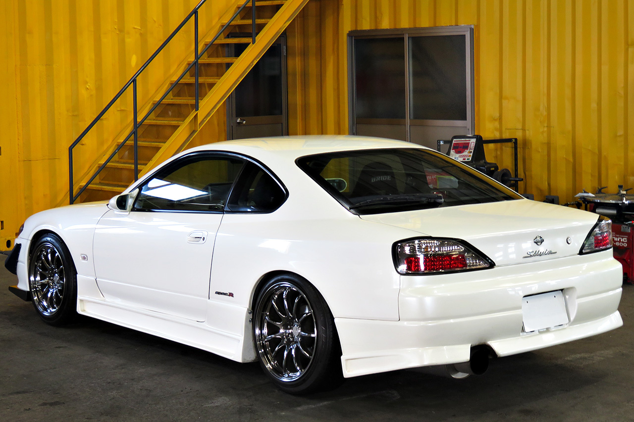 1999 Nissan SILVIA S15 Spec R HKS SS cam, Nismo LSD, Work wheels, Tein coilovers, Tomei Stage 1, Trust intercooler