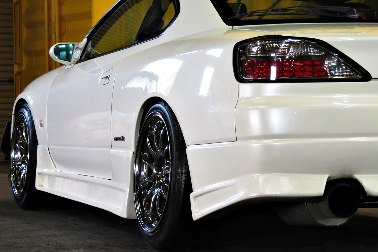 1999 Nissan SILVIA S15 Spec R HKS SS cam, Nismo LSD, Work wheels, Tein coilovers, Tomei Stage 1, Trust intercooler