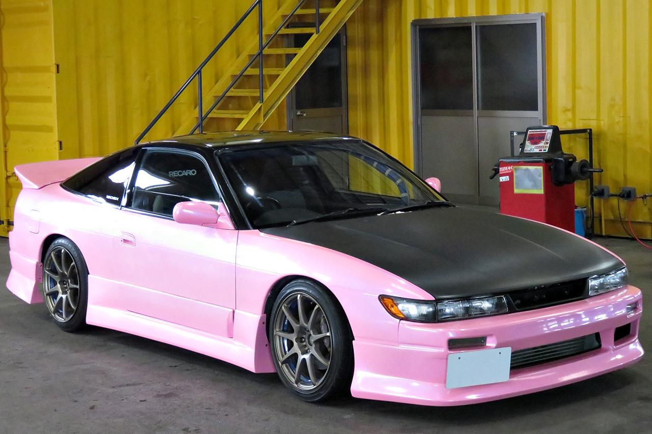 1992 Nissan 180SX  Weds sport wheels, HKS GTSS Turbine, Tomei manifold,  HKS EVC, GReddy Boost meter, HKS F-CON V Pro