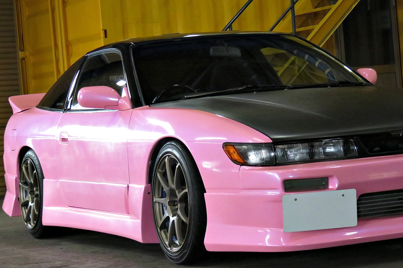 1992 Nissan 180SX  Weds sport wheels, HKS GTSS Turbine, Tomei manifold,  HKS EVC, GReddy Boost meter, HKS F-CON V Pro