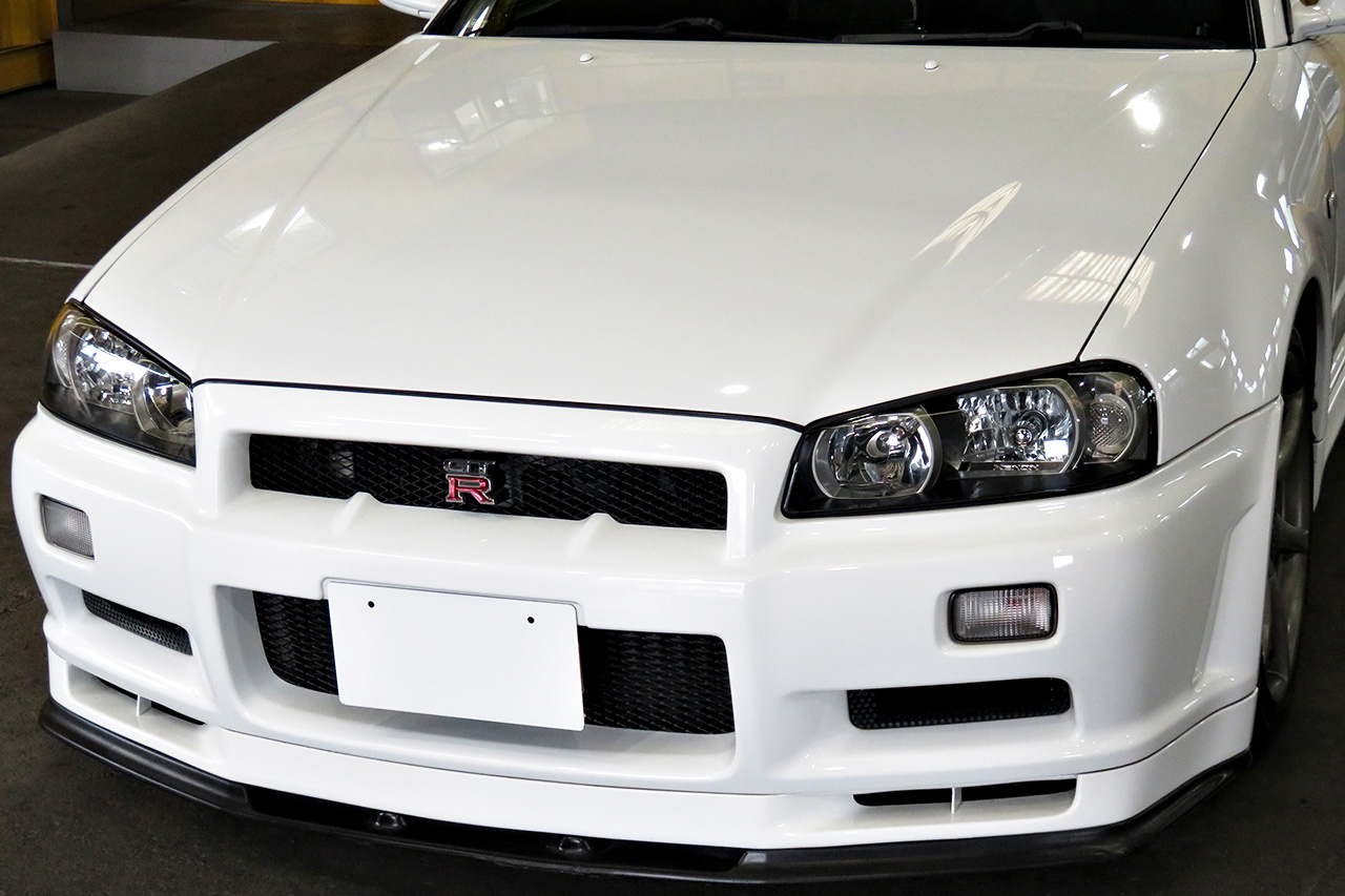 2000 Nissan SKYLINE GT-R 99 Model R34 GT-R Apexi Power FC, FGK muffler, Nismo Pillar Garnish 