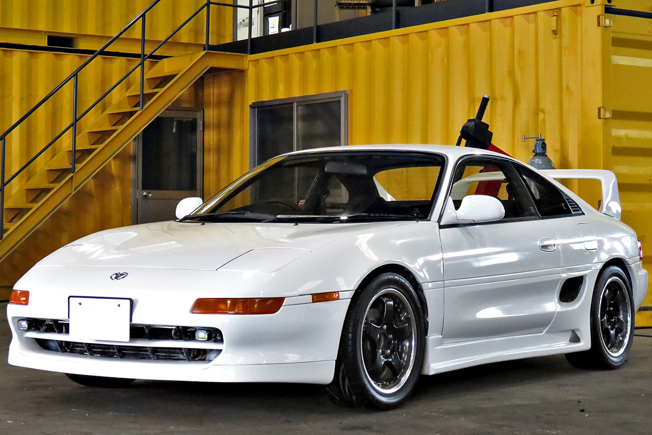 1995 Toyota MR2 GT-S TURBO Trust side steps, Blitz air clean, Nardi steering wheel