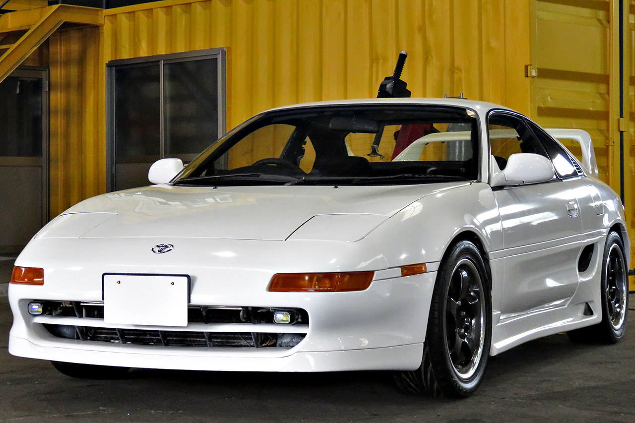 1995 Toyota MR2 GT-S TURBO Trust side steps, Blitz air clean, Nardi steering wheel