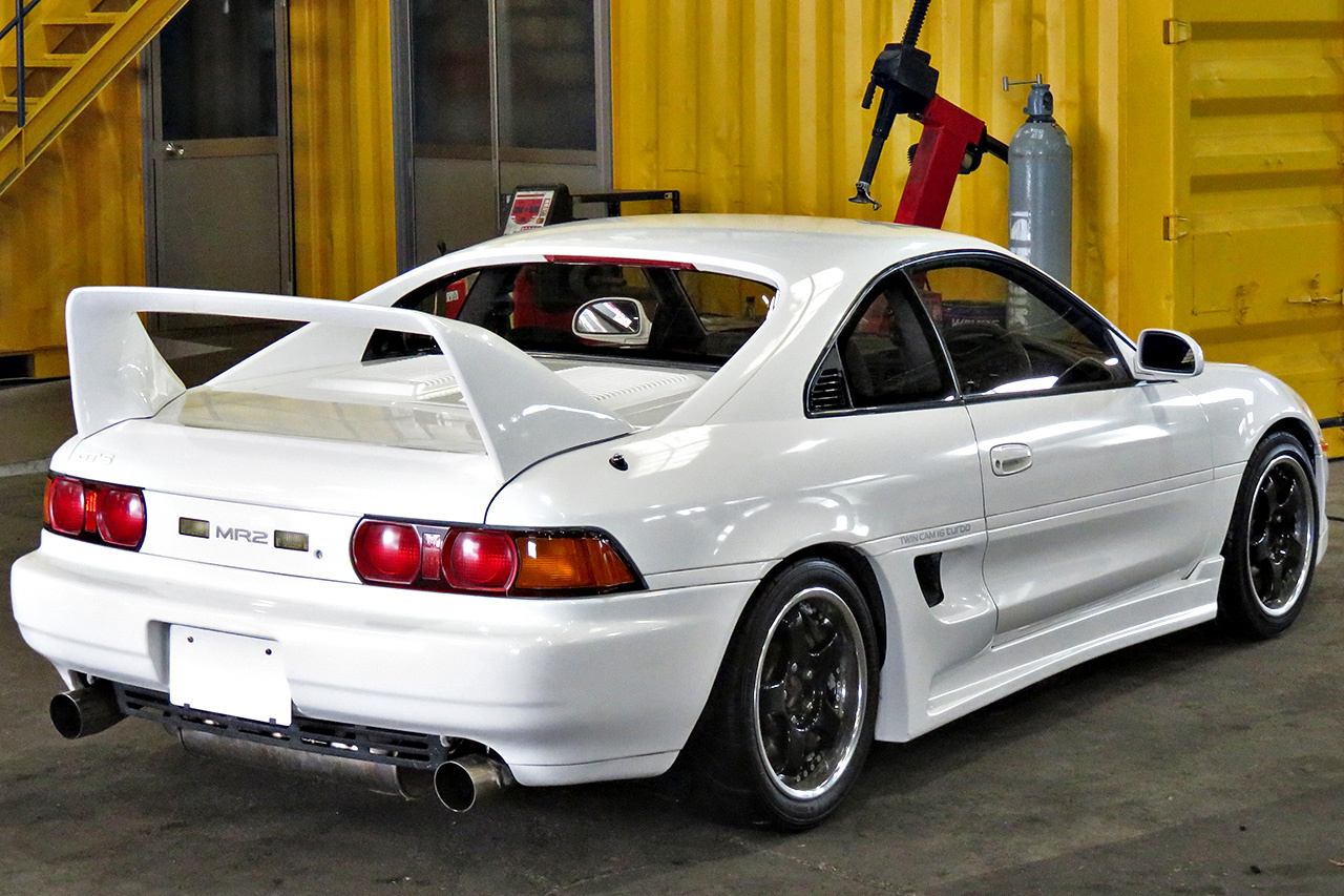 1995 Toyota MR2 GT-S TURBO Trust side steps, Blitz air clean, Nardi steering wheel