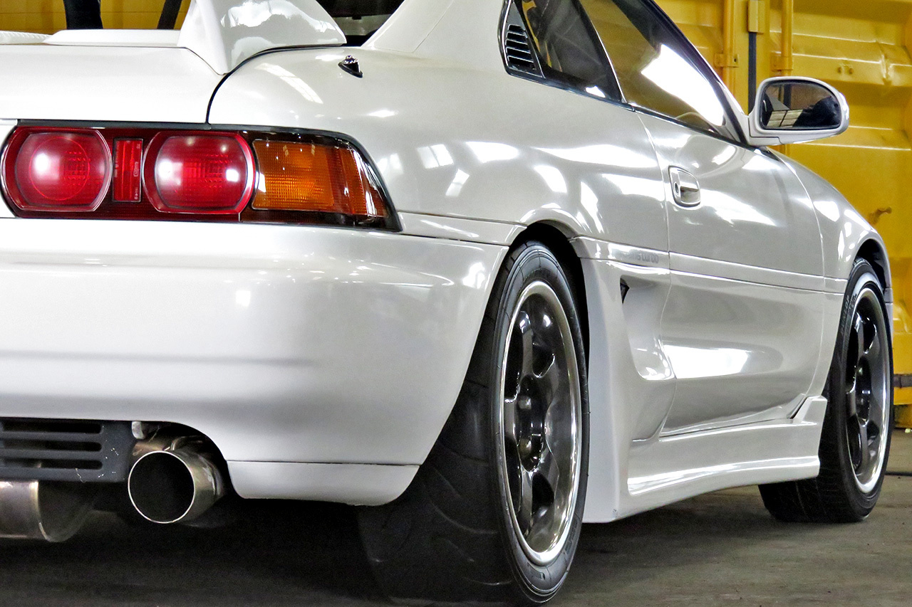 1995 Toyota MR2 GT-S TURBO Trust side steps, Blitz air clean, Nardi steering wheel