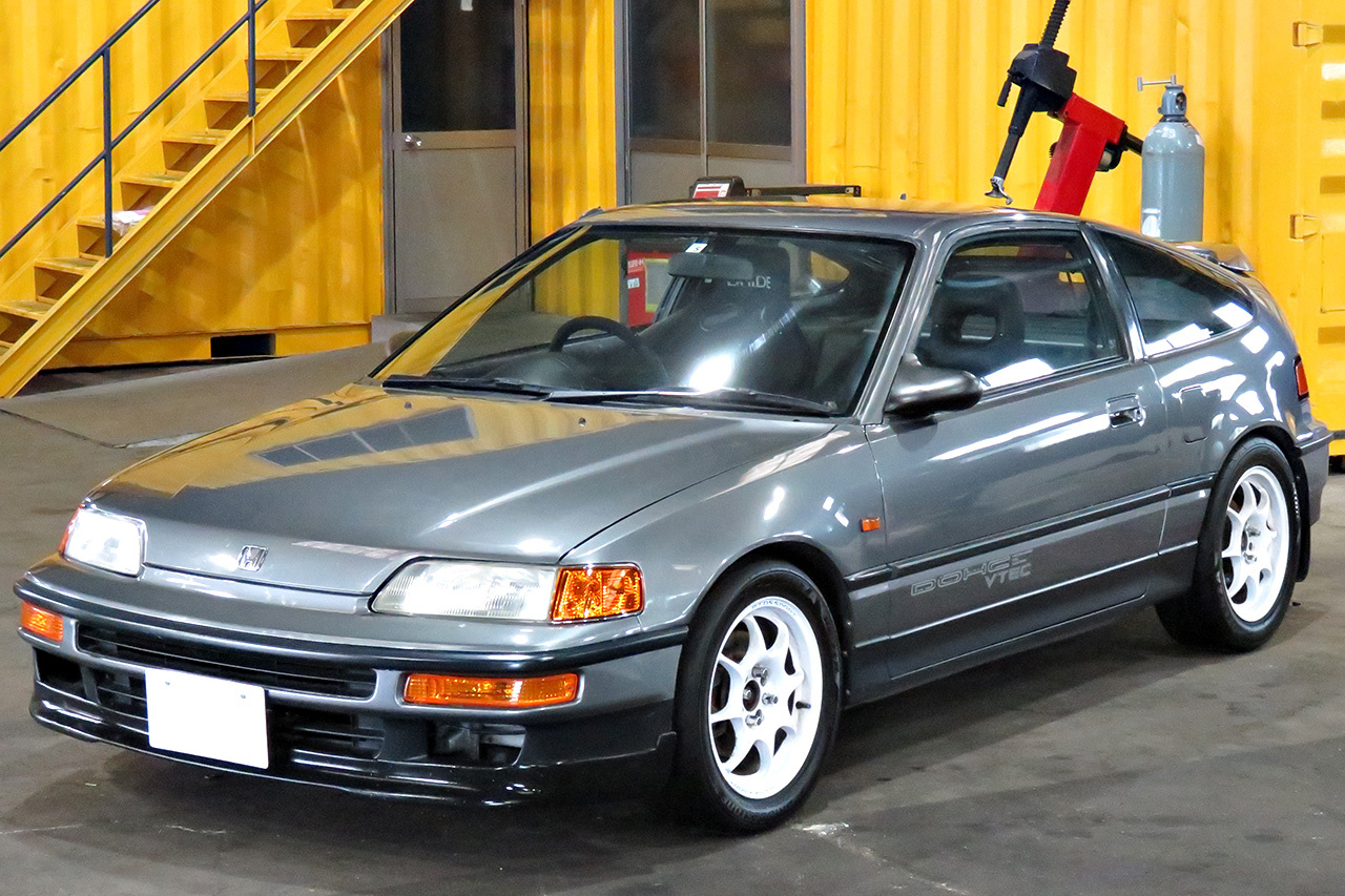 1990 Honda CR-X SIR 5Zigen Muffler, Wedsport wheels, ZSS coilovers, Nardi steering wheel 
