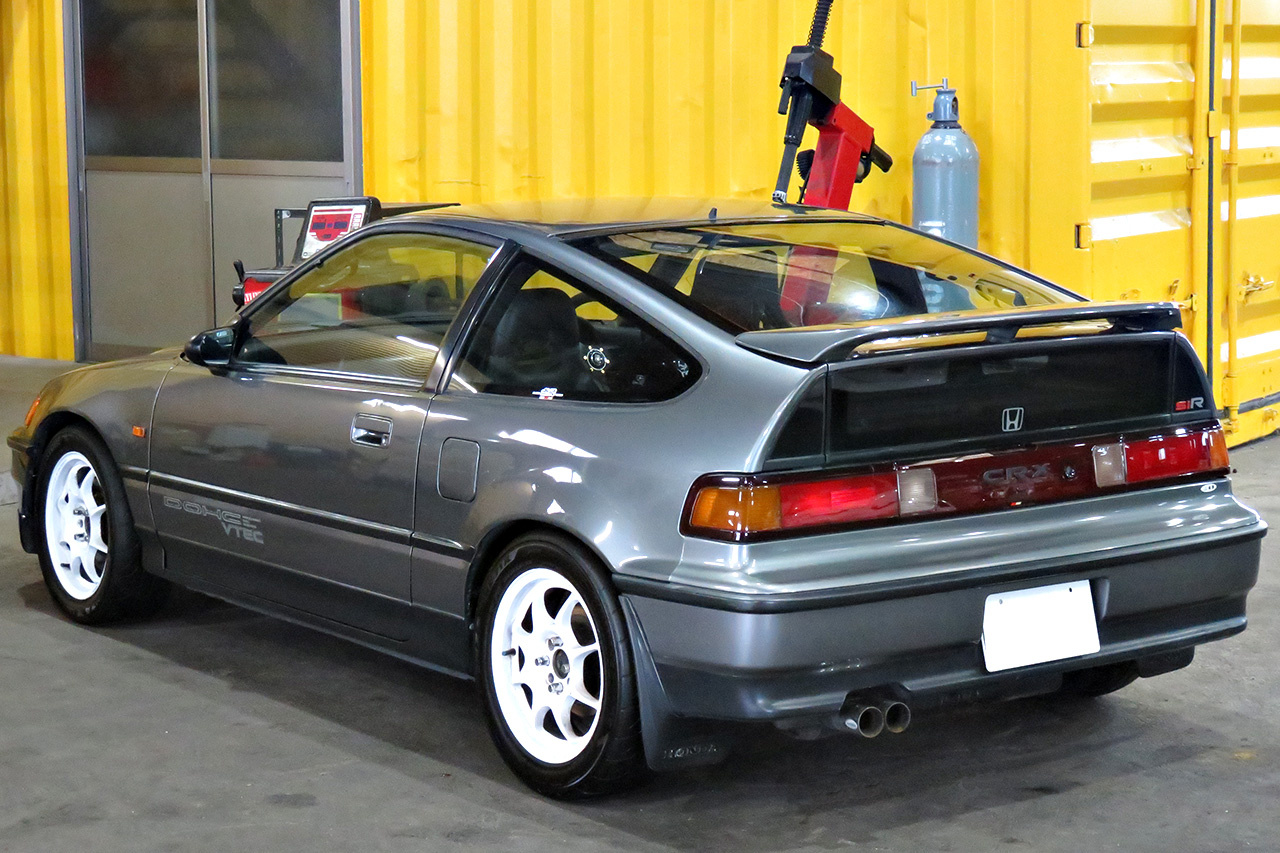 1990 Honda CR-X SIR 5Zigen Muffler, Wedsport wheels, ZSS coilovers, Nardi steering wheel 